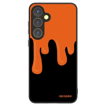 Picasee ULTIMATE CASE PowerShare για Samsung Galaxy S24 FE S721B - Orange spooky