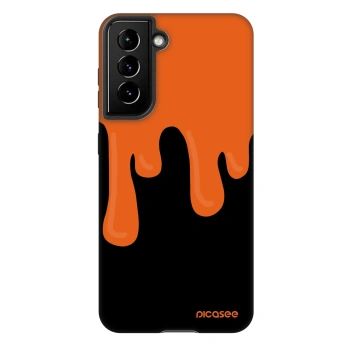 Θήκη για Samsung Galaxy S22 5G - Orange spooky