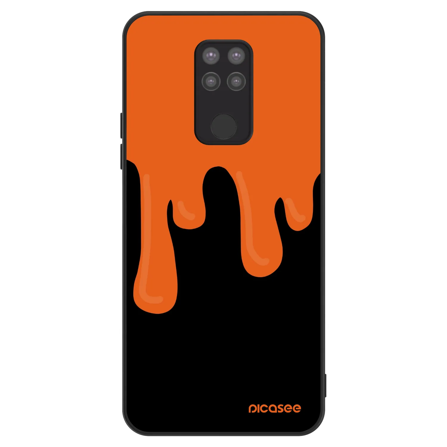 Picasee ULTIMATE CASE για Xiaomi Redmi Note 9 - Orange spooky