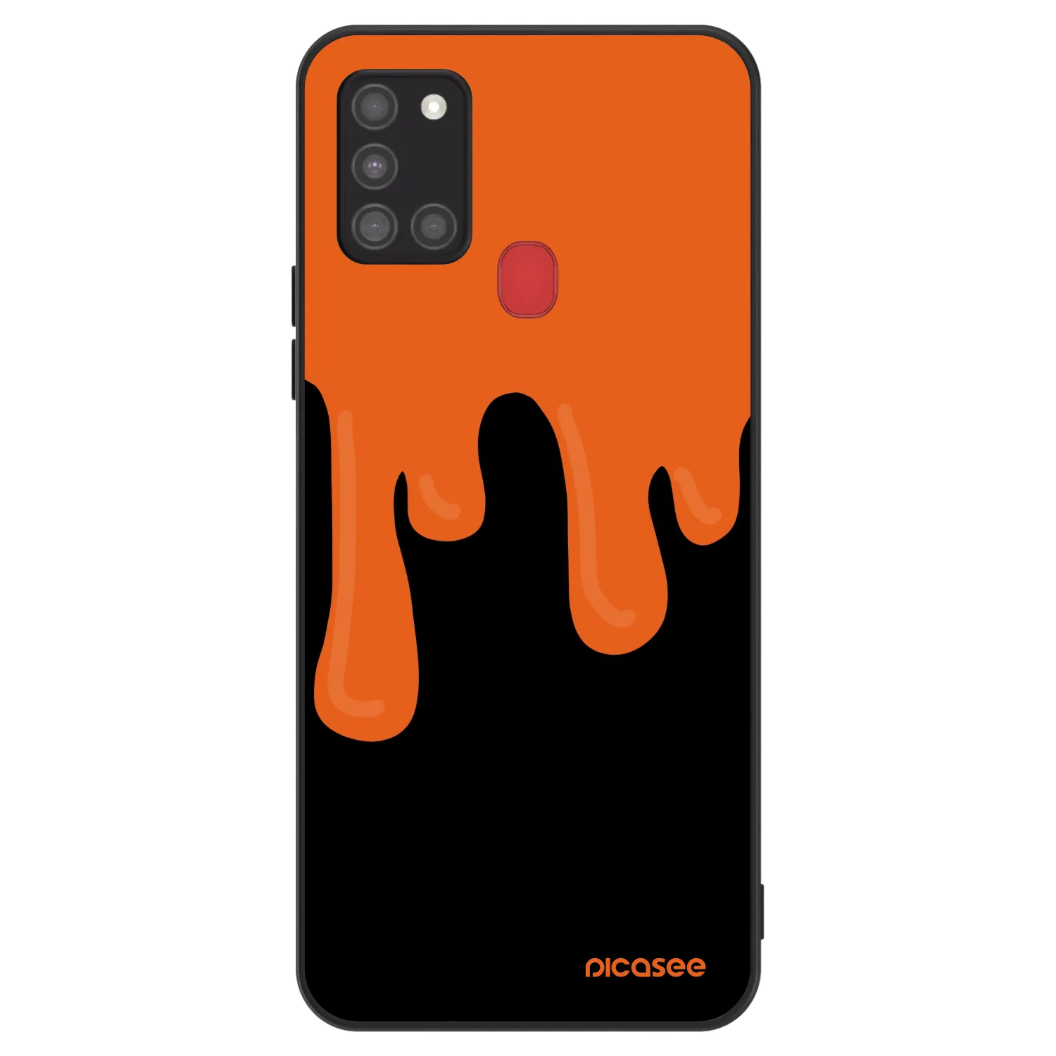 Picasee ULTIMATE CASE για Samsung Galaxy A21s - Orange spooky