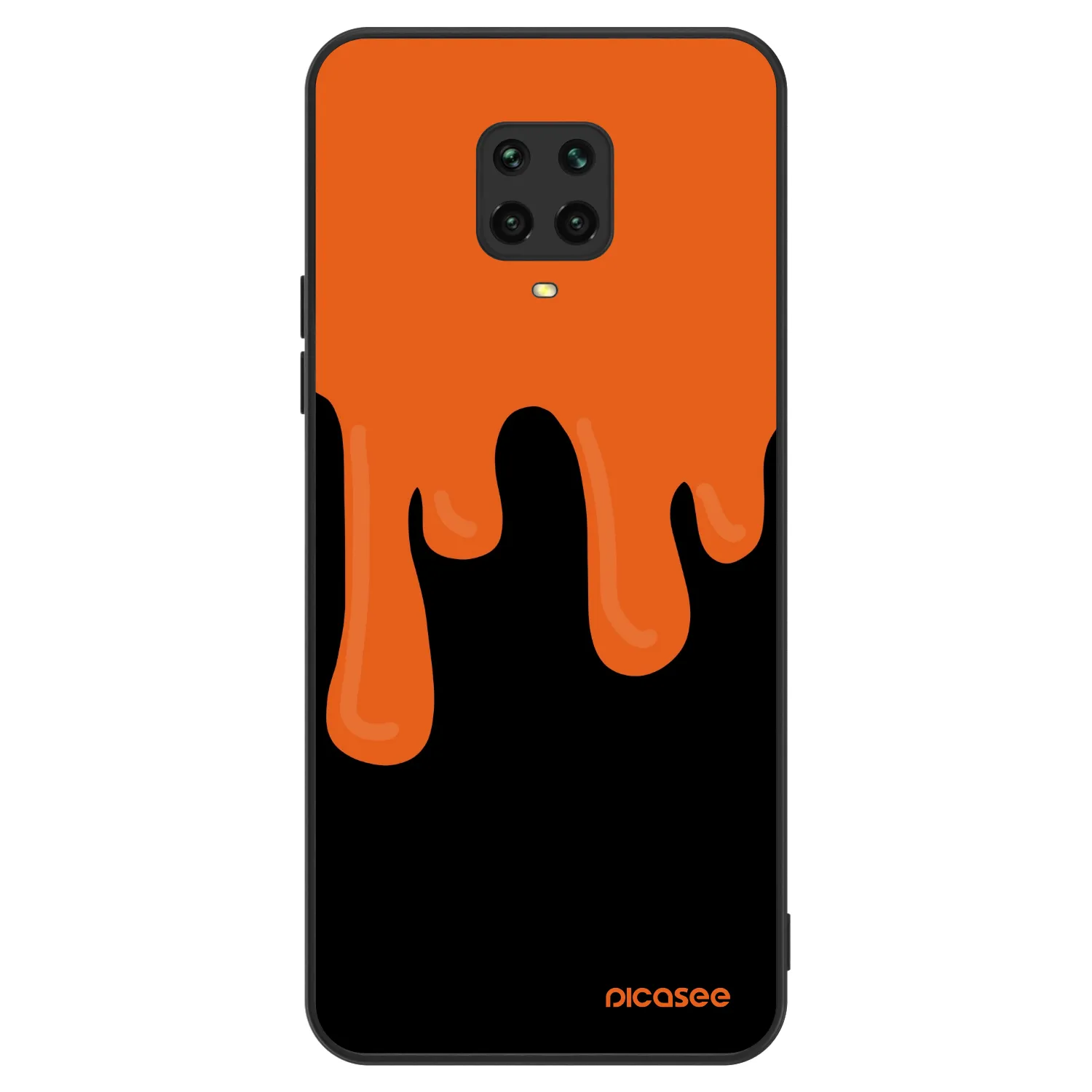 Picasee ULTIMATE CASE για Xiaomi Redmi Note 9 Pro - Orange spooky