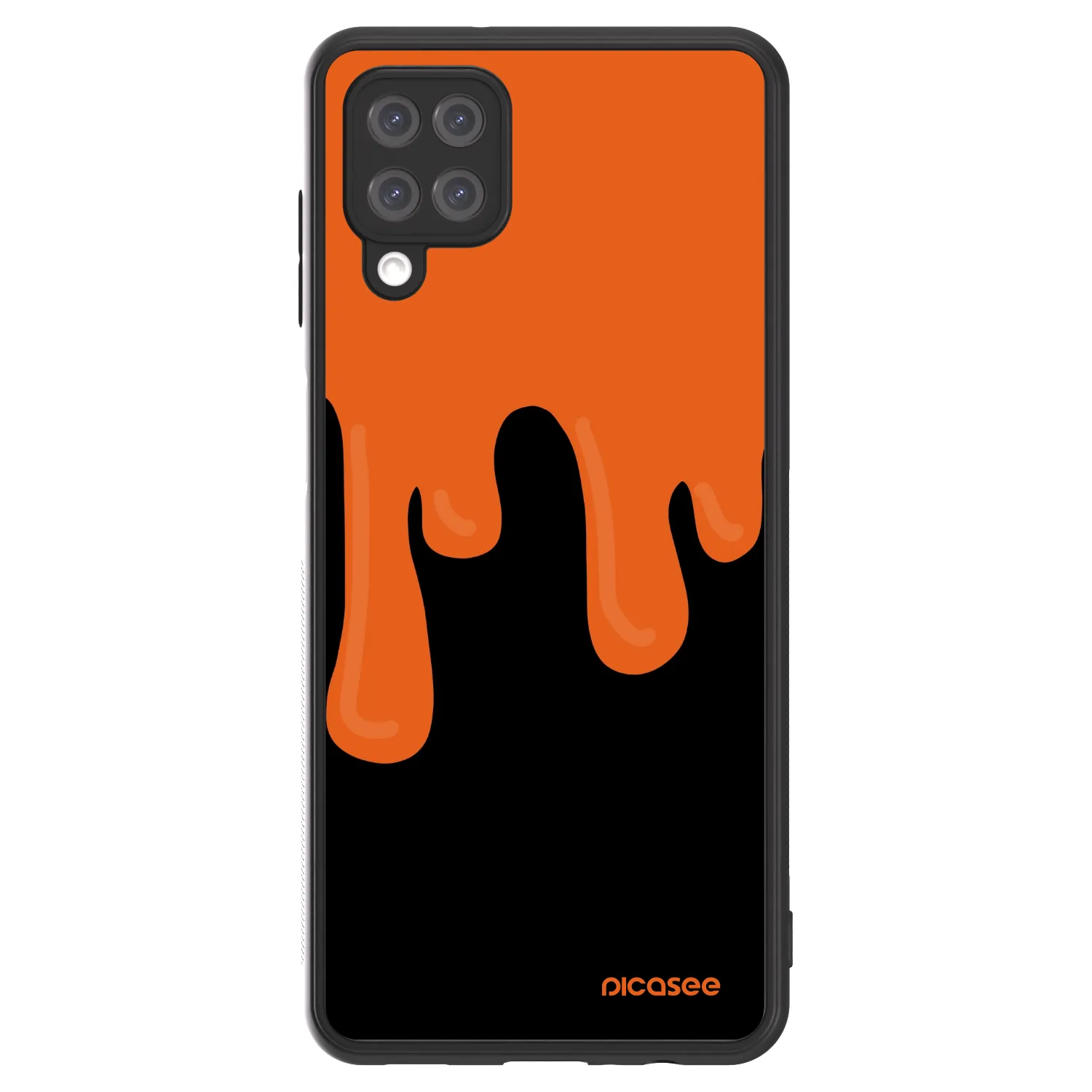Picasee ULTIMATE CASE για Samsung Galaxy A12 A125F - Orange spooky