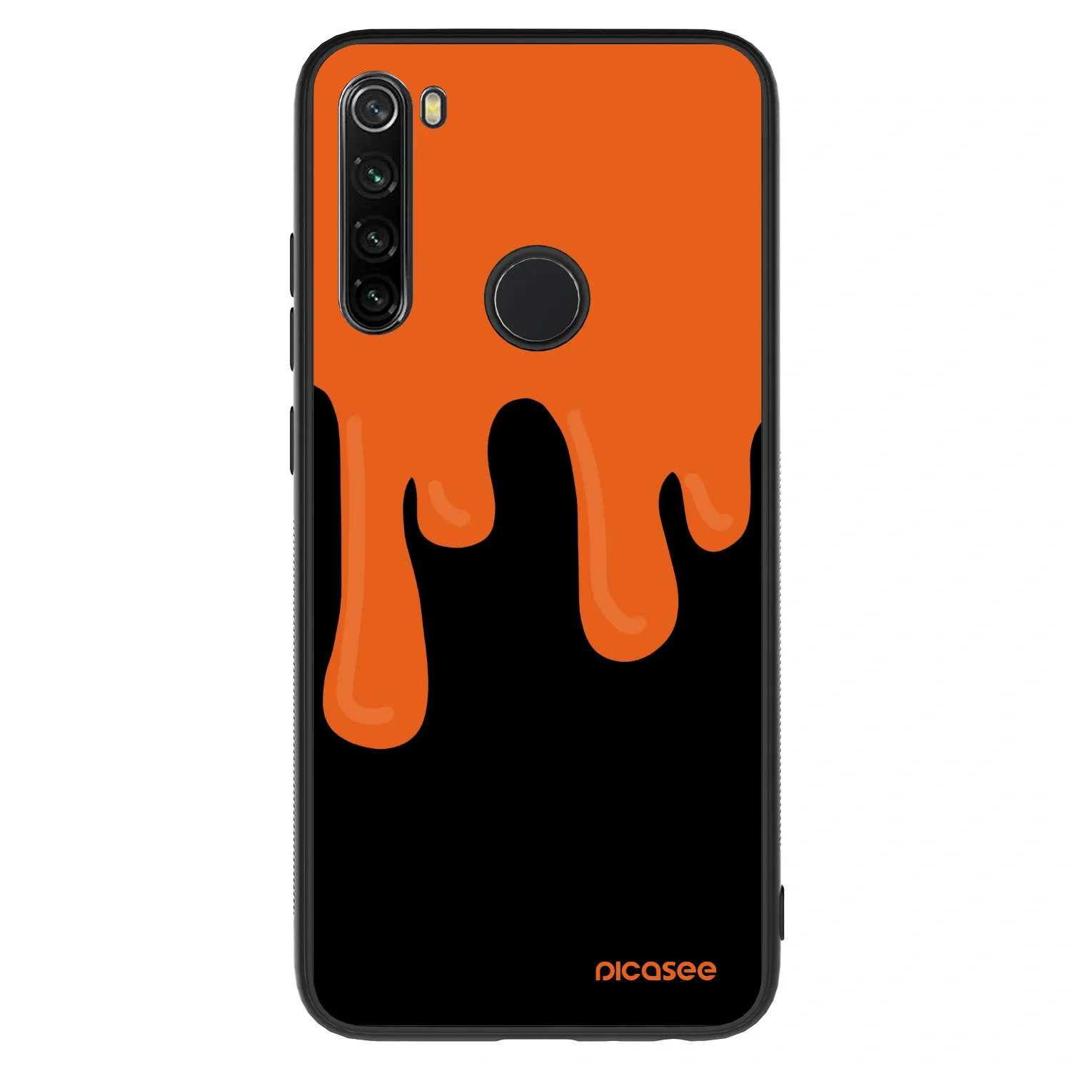 Picasee ULTIMATE CASE για Xiaomi Redmi Note 8 - Orange spooky