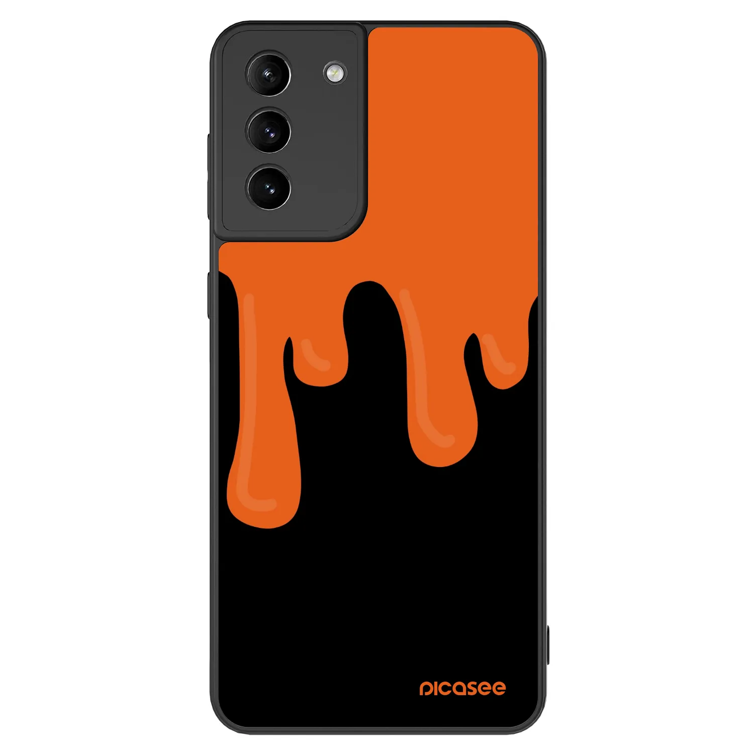 Picasee ULTIMATE CASE για Samsung Galaxy S21+ 5G G996F - Orange spooky