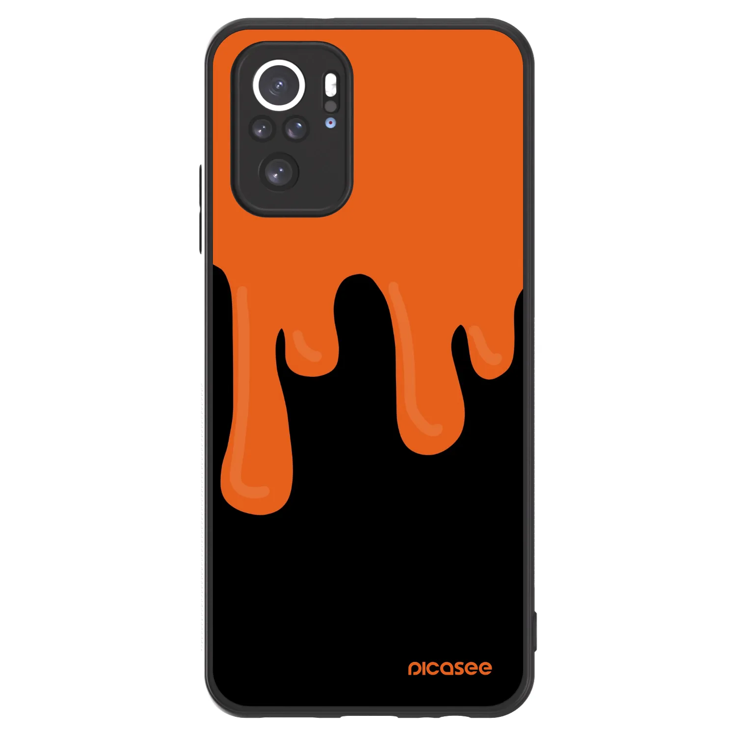 Picasee ULTIMATE CASE για Xiaomi Redmi Note 10S - Orange spooky