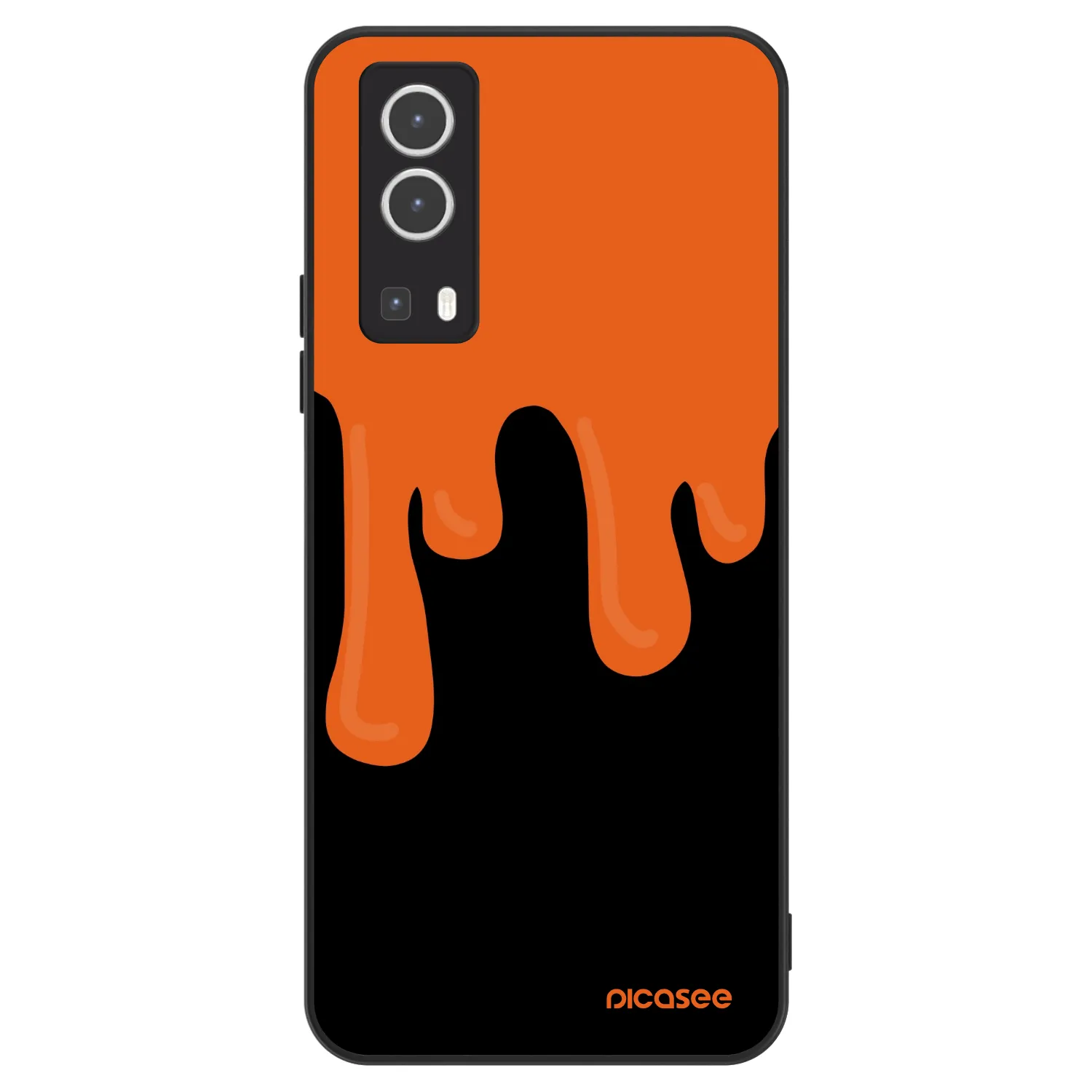 Picasee ULTIMATE CASE για Vivo Y72 5G - Orange spooky