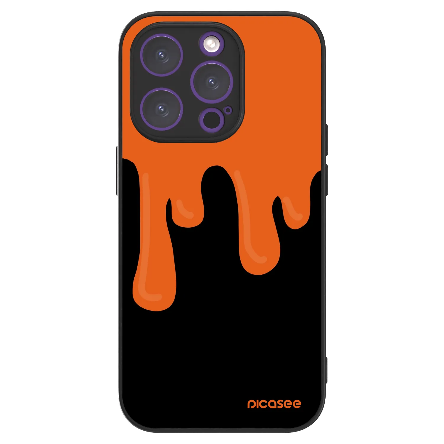 Picasee ULTIMATE CASE MagSafe pro Apple iPhone 14 Pro - Orange spooky