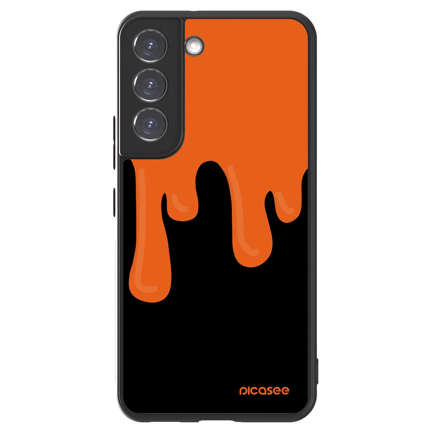 Picasee ULTIMATE CASE PowerShare για Samsung Galaxy S22 5G - Orange spooky