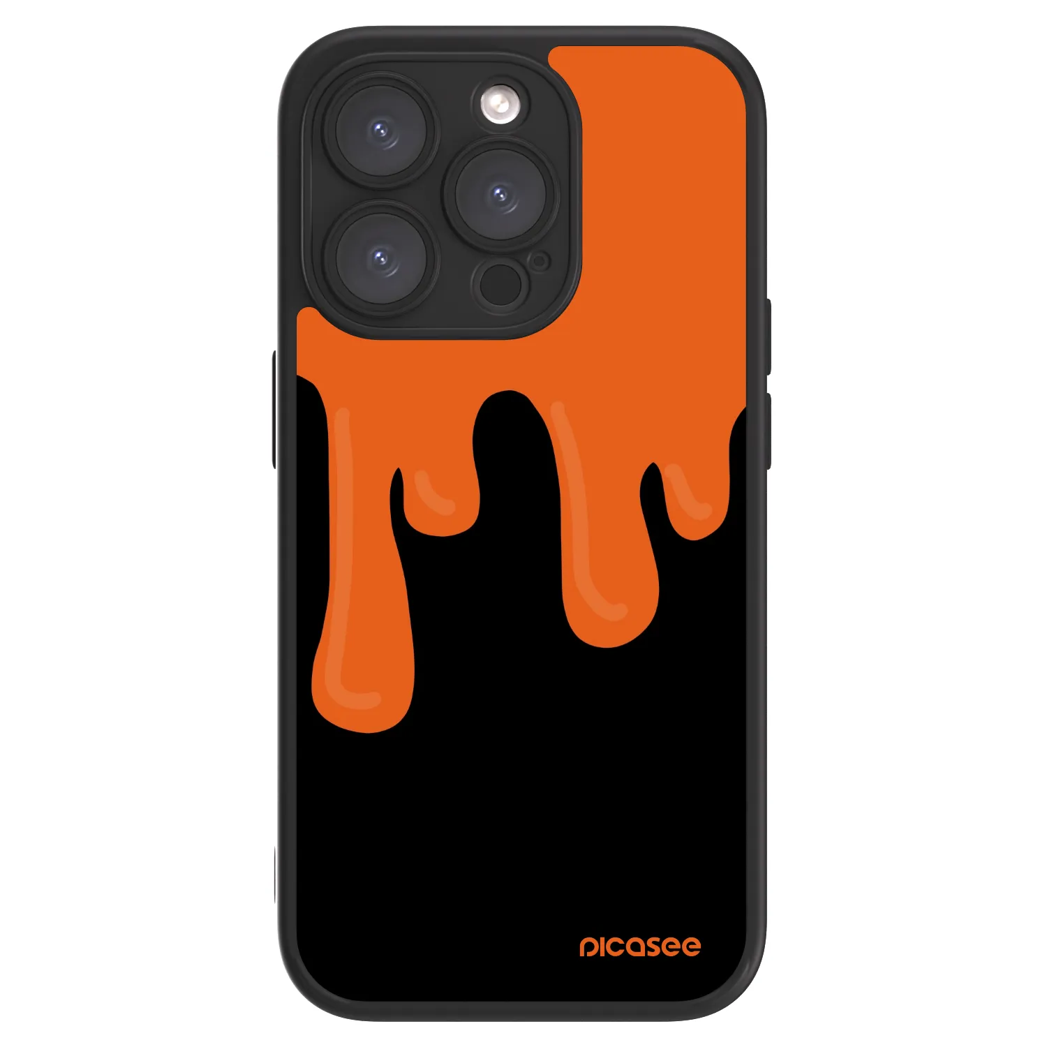 Picasee ULTIMATE CASE MagSafe pro Apple iPhone 15 Pro - Orange spooky