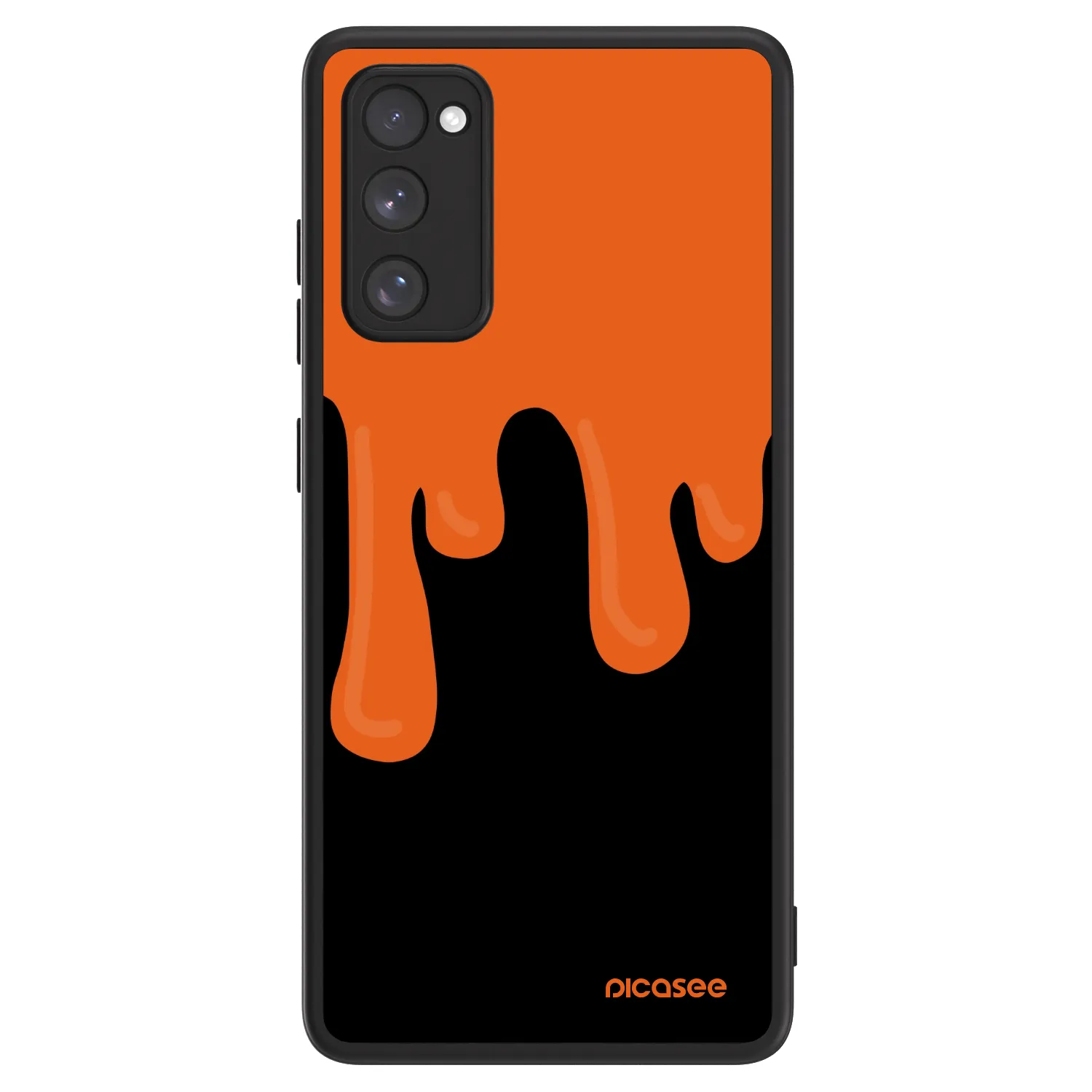 Picasee ULTIMATE CASE PowerShare για Samsung Galaxy S20 FE - Orange spooky