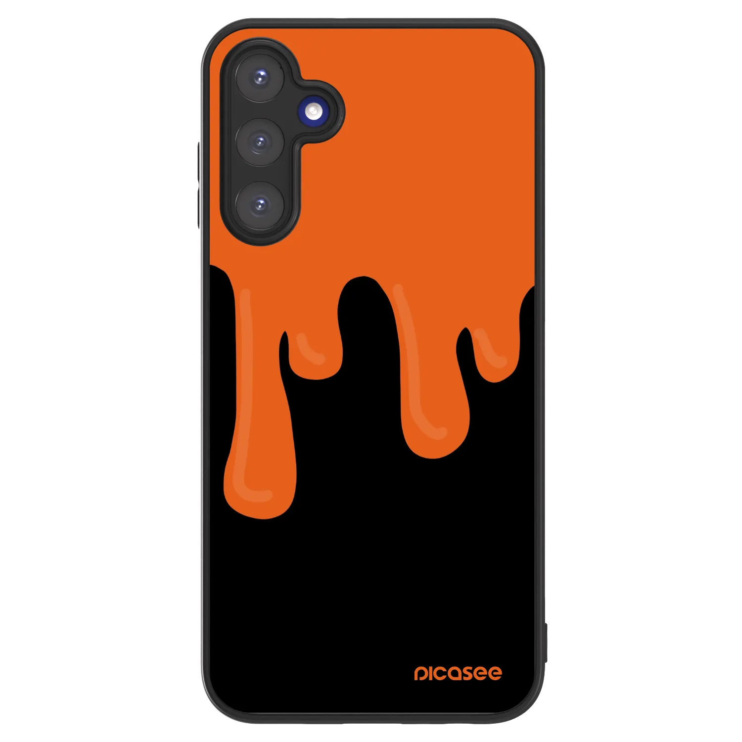 Picasee ULTIMATE CASE για Samsung Galaxy A15 A155F 4G - Orange spooky