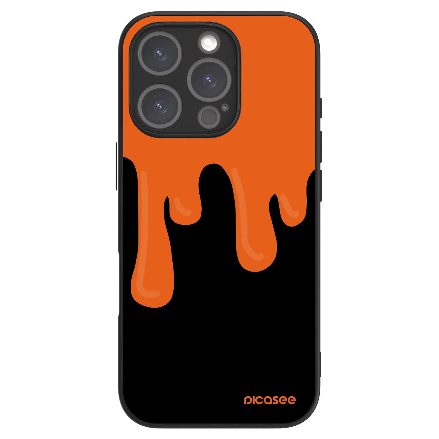 Picasee ULTIMATE CASE MagSafe pro Apple iPhone 16 Pro - Orange spooky