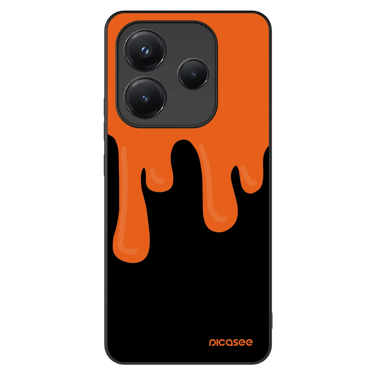 Picasee ULTIMATE CASE για Xiaomi Redmi Note 14 5G - Orange spooky