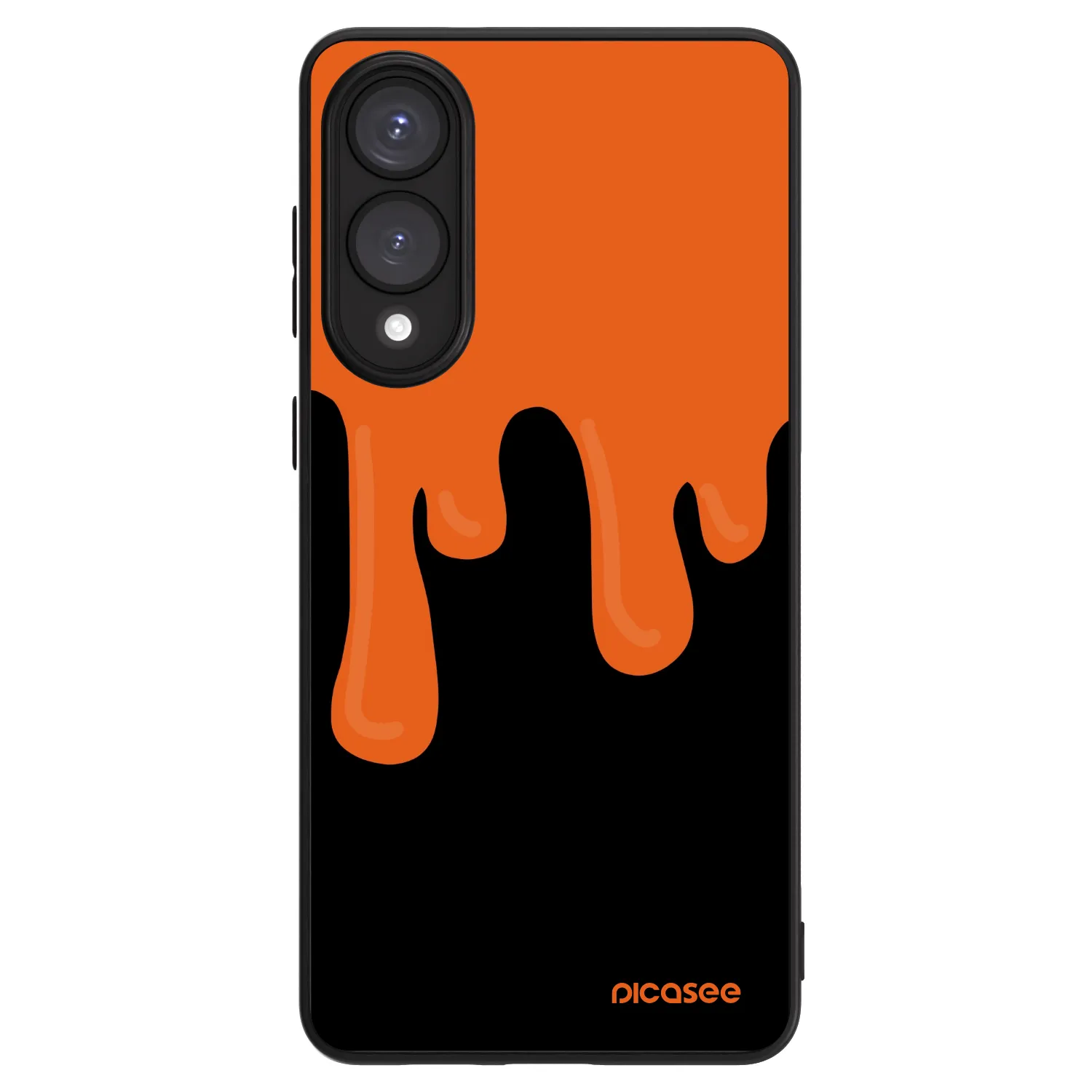 Picasee ULTIMATE CASE PowerShare για Samsung Galaxy S25 Edge 5G - Orange spooky