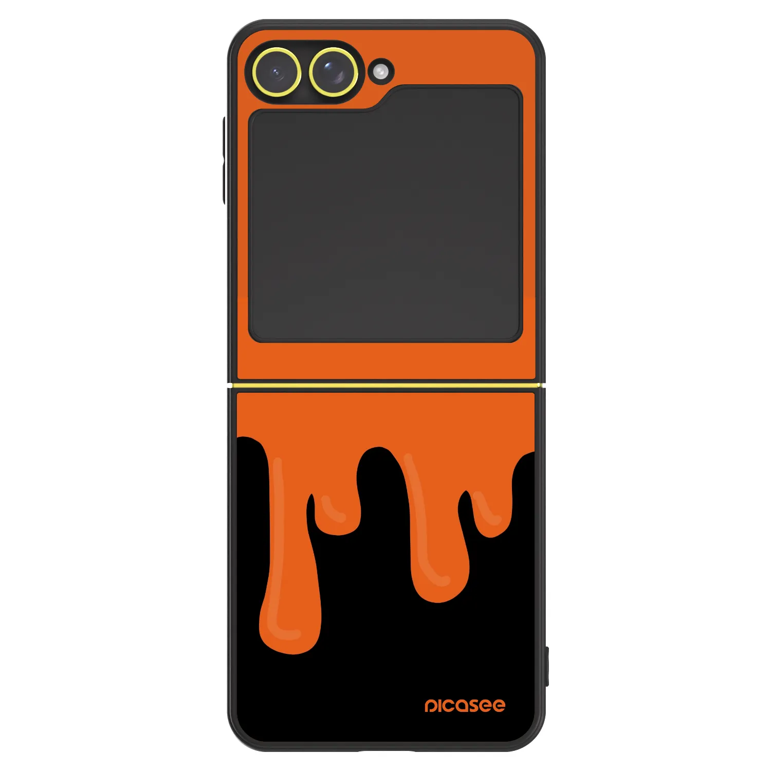 Picasee ULTIMATE CASE για Samsung Galaxy Z Flip5 5G - Orange spooky
