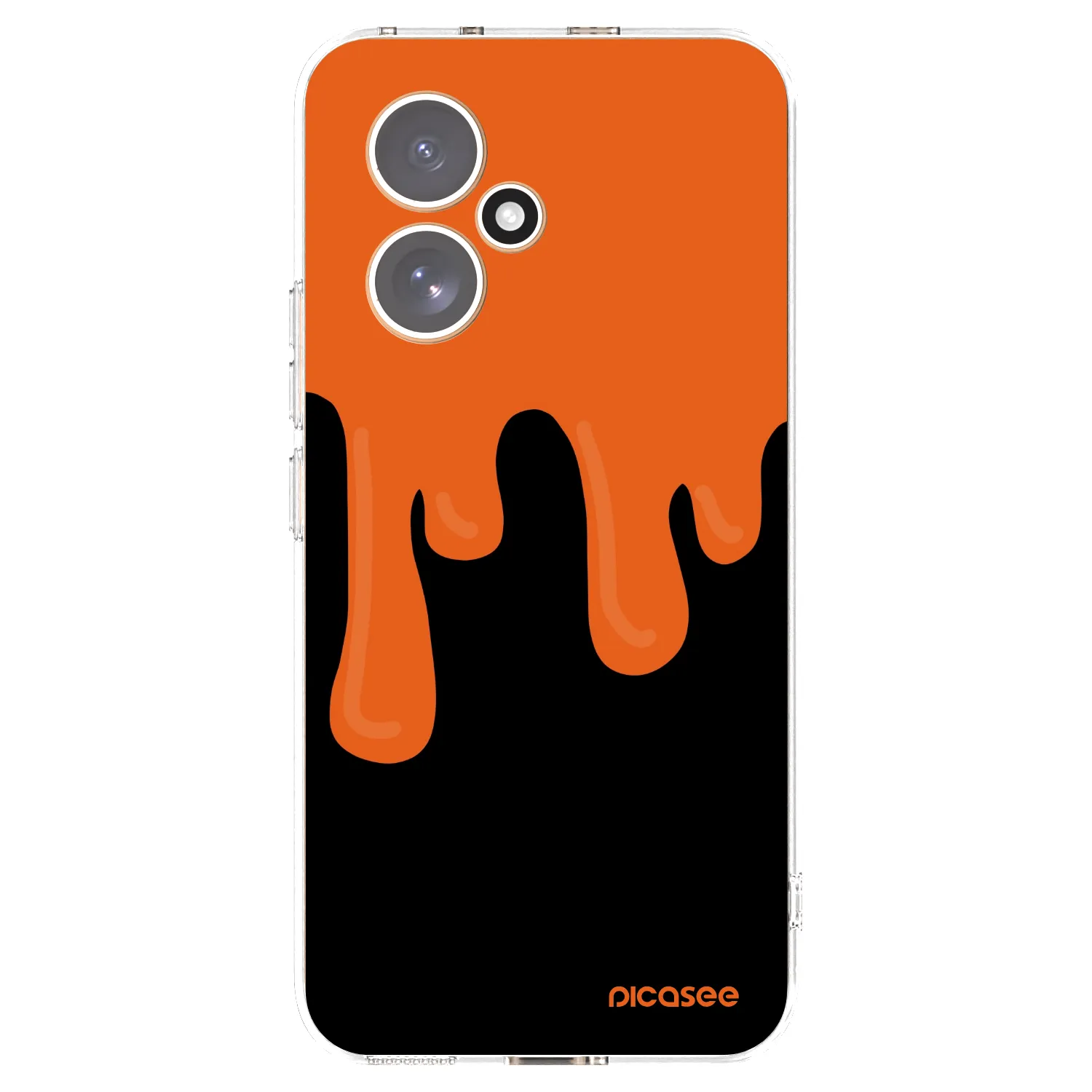 Picasee διαφανής θήκη σιλικόνης Honor 400 5G - Orange spooky