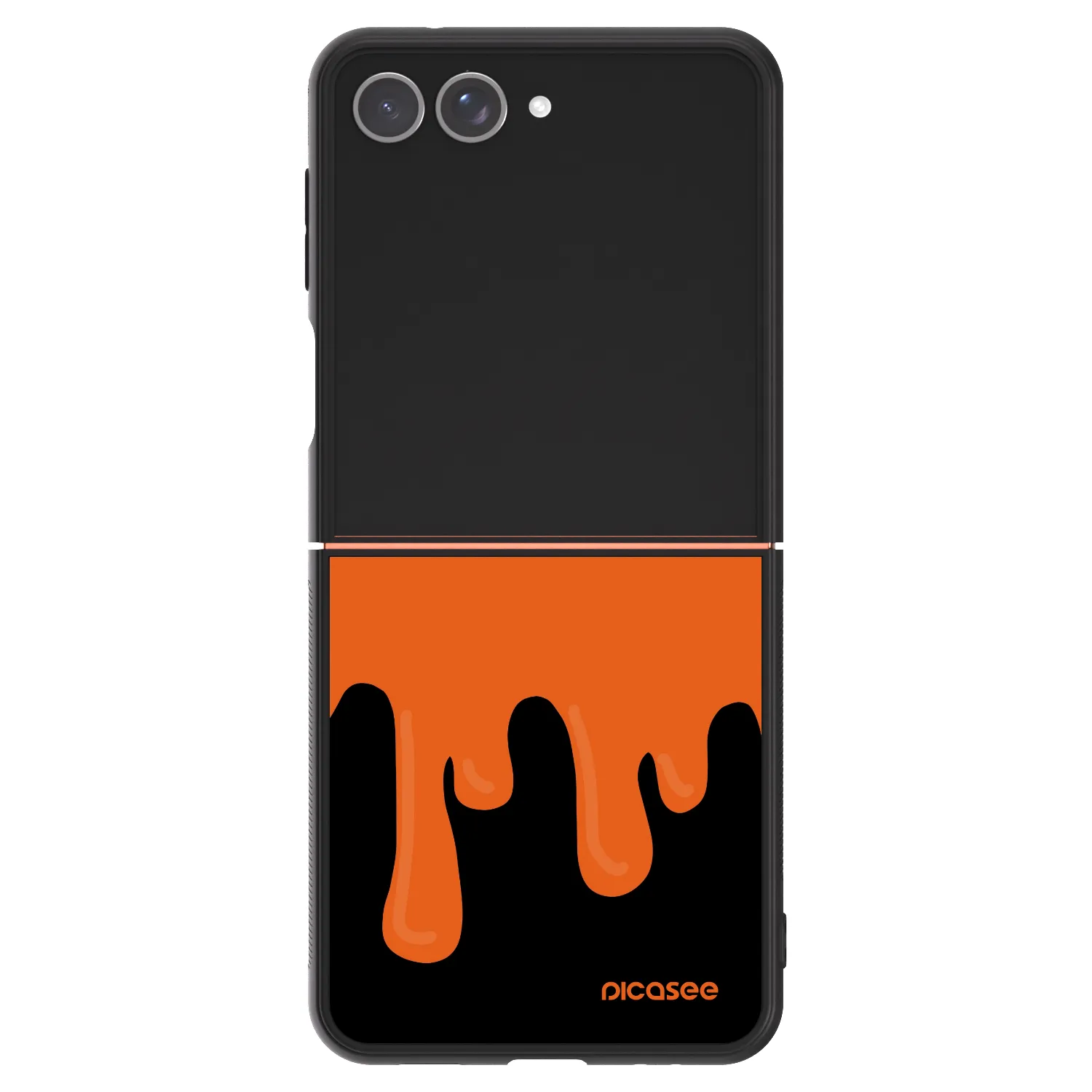 Picasee ULTIMATE CASE για Samsung Galaxy Z Flip7 5G - Orange spooky