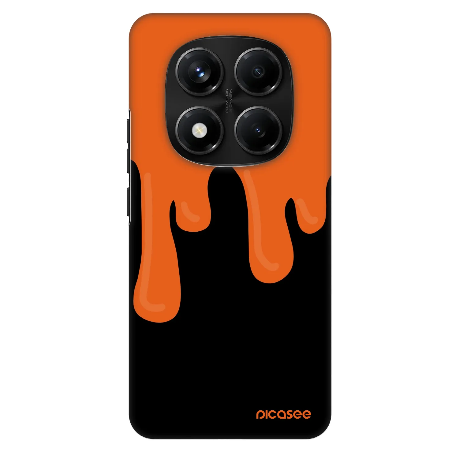 Picasee Fashion Case για Xiaomi Redmi Note 14 Pro+ 5G - Orange spooky