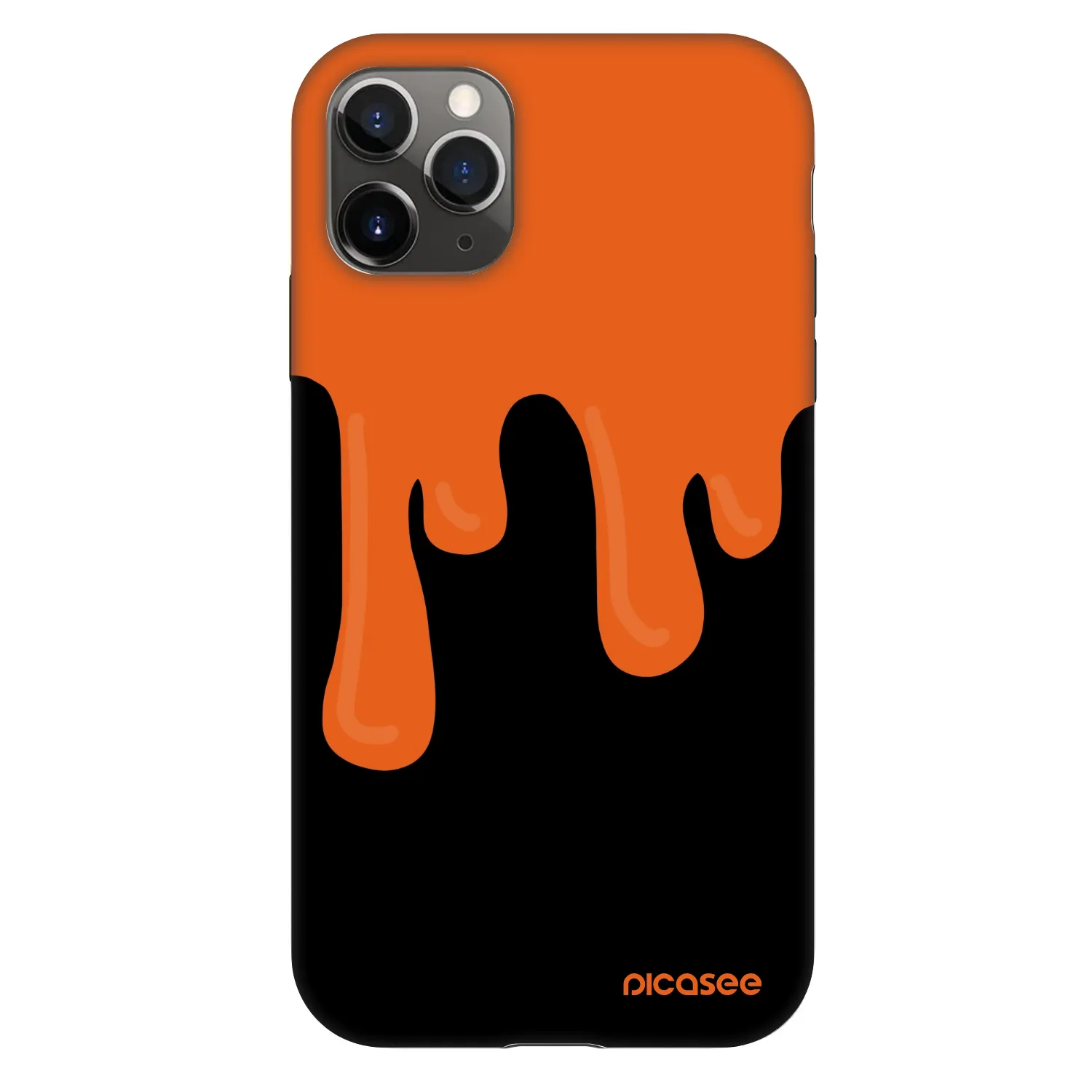 Picasee Fashion Case για Apple iPhone 11 Pro - Orange spooky