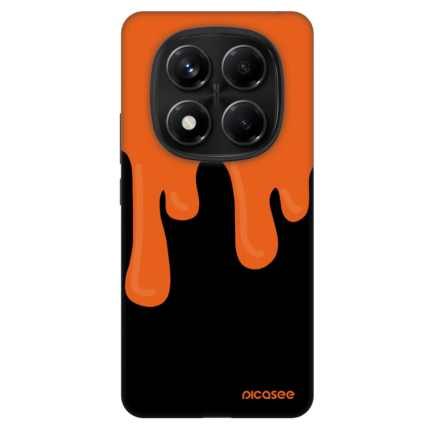 Picasee Fashion Case για Xiaomi Redmi Note 14 Pro 5G - Orange spooky