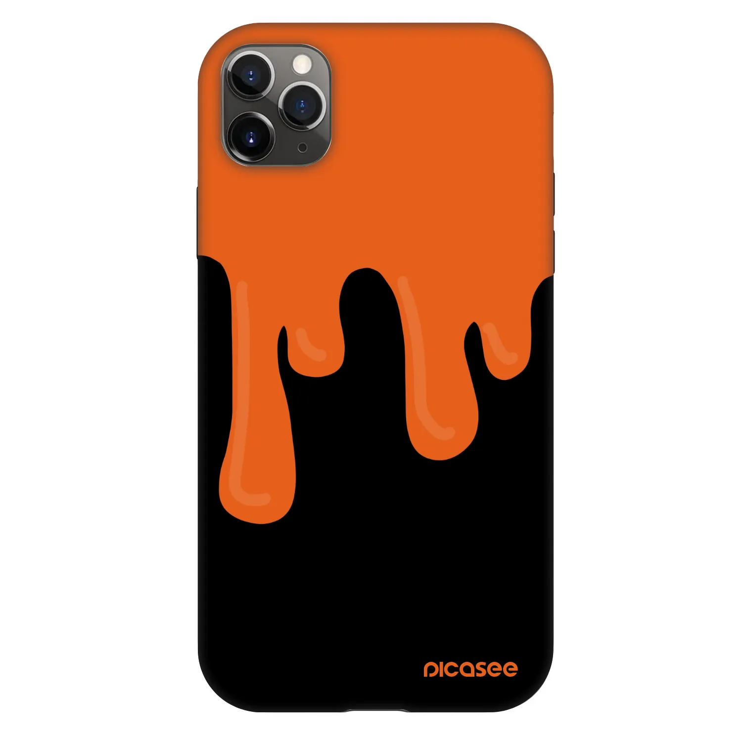 Picasee Fashion Case για Apple iPhone 11 Pro Max - Orange spooky