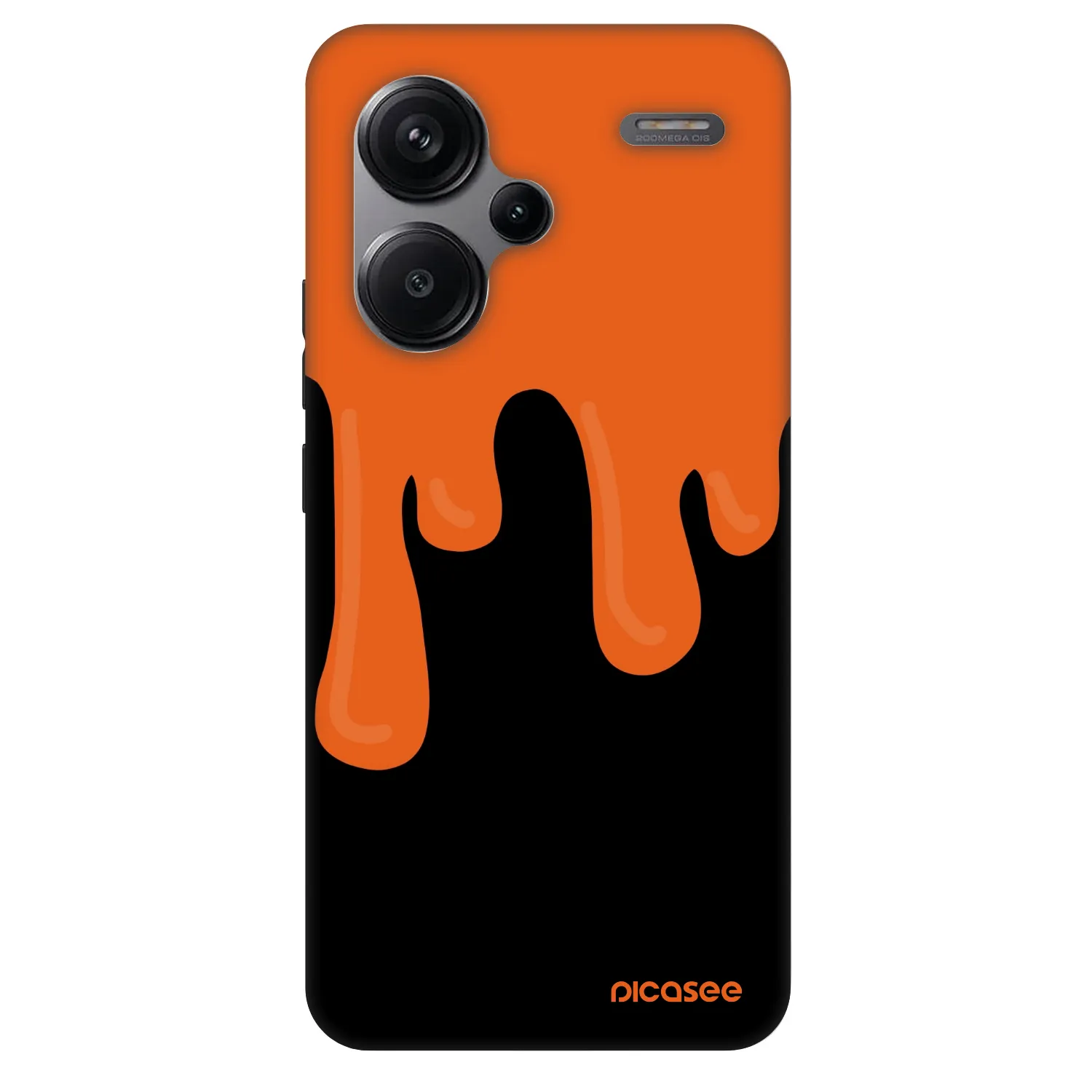 Picasee Fashion Case για Xiaomi Redmi Note 13 Pro+ 5G - Orange spooky