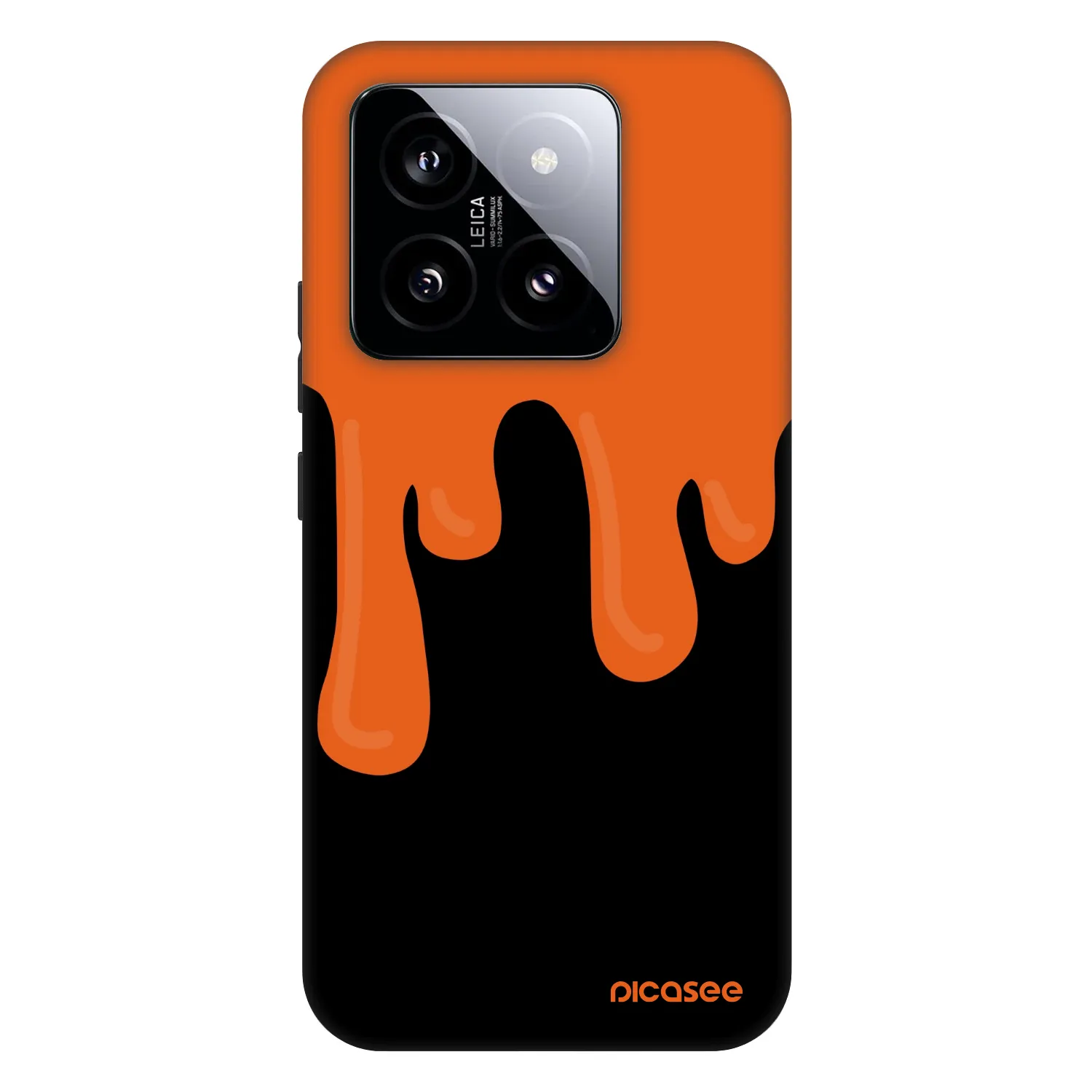 Picasee Fashion Case για Xiaomi 14 - Orange spooky
