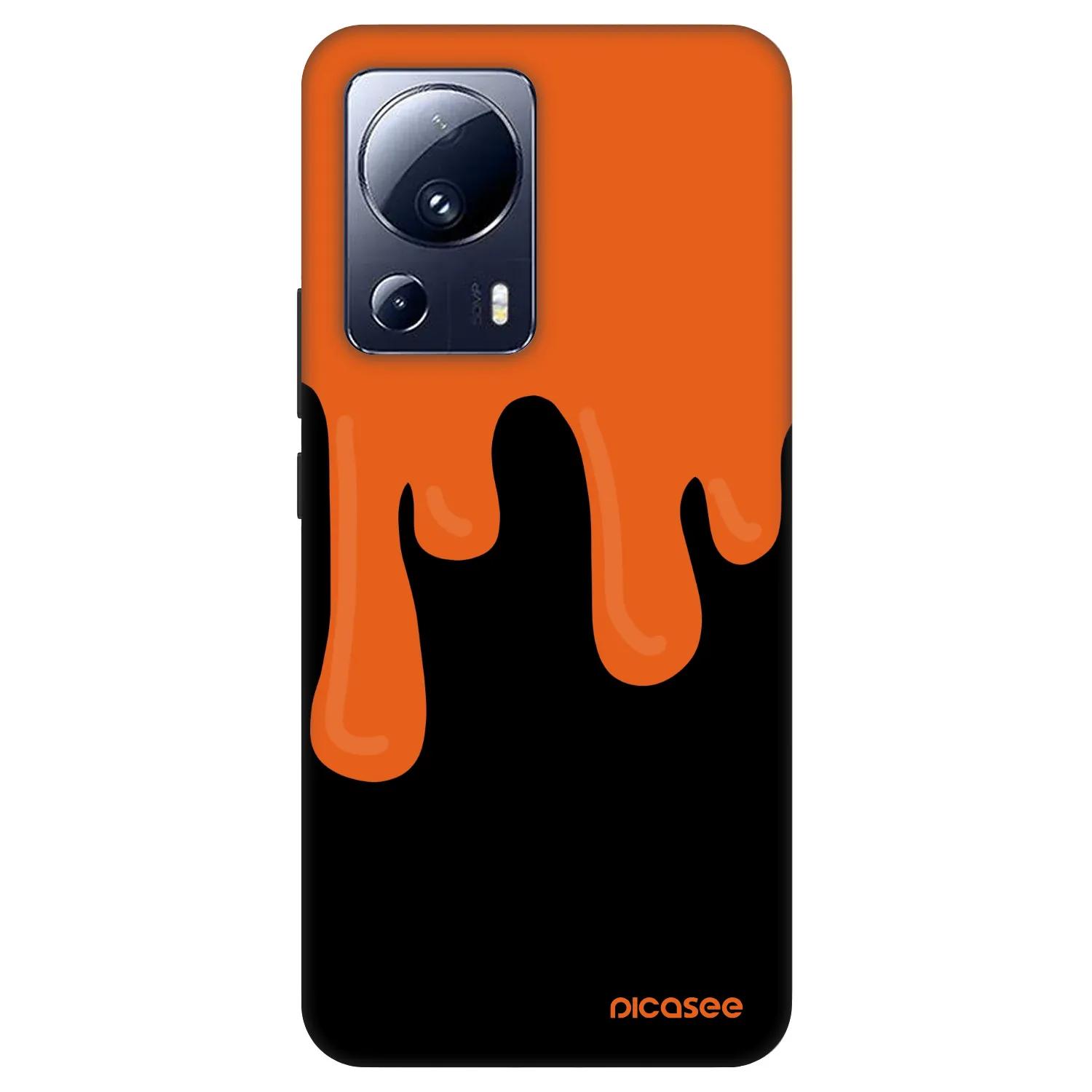 Picasee Fashion Case για Xiaomi 13 Lite - Orange spooky