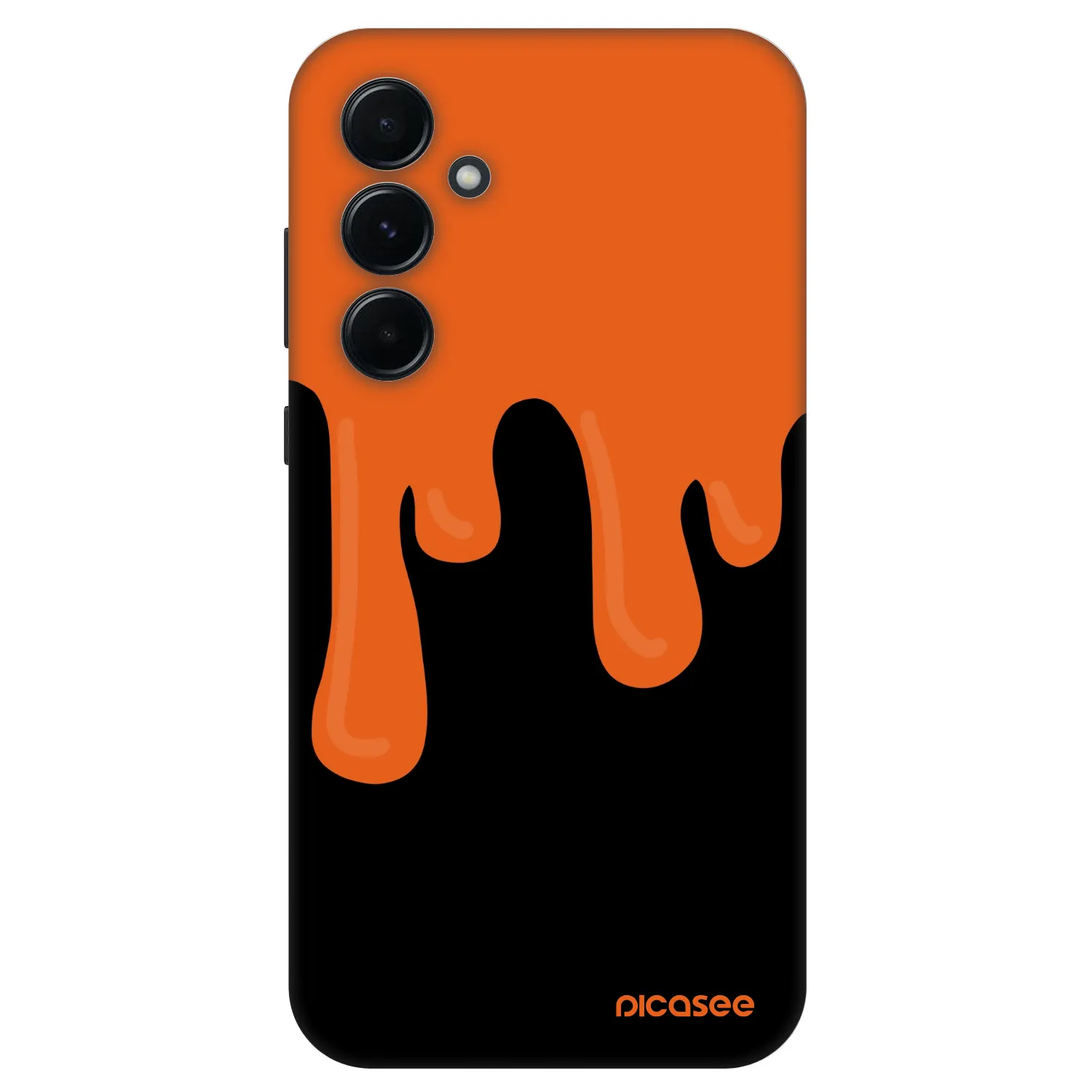 Picasee Fashion Case για Samsung Galaxy A55 5G A556B - Orange spooky