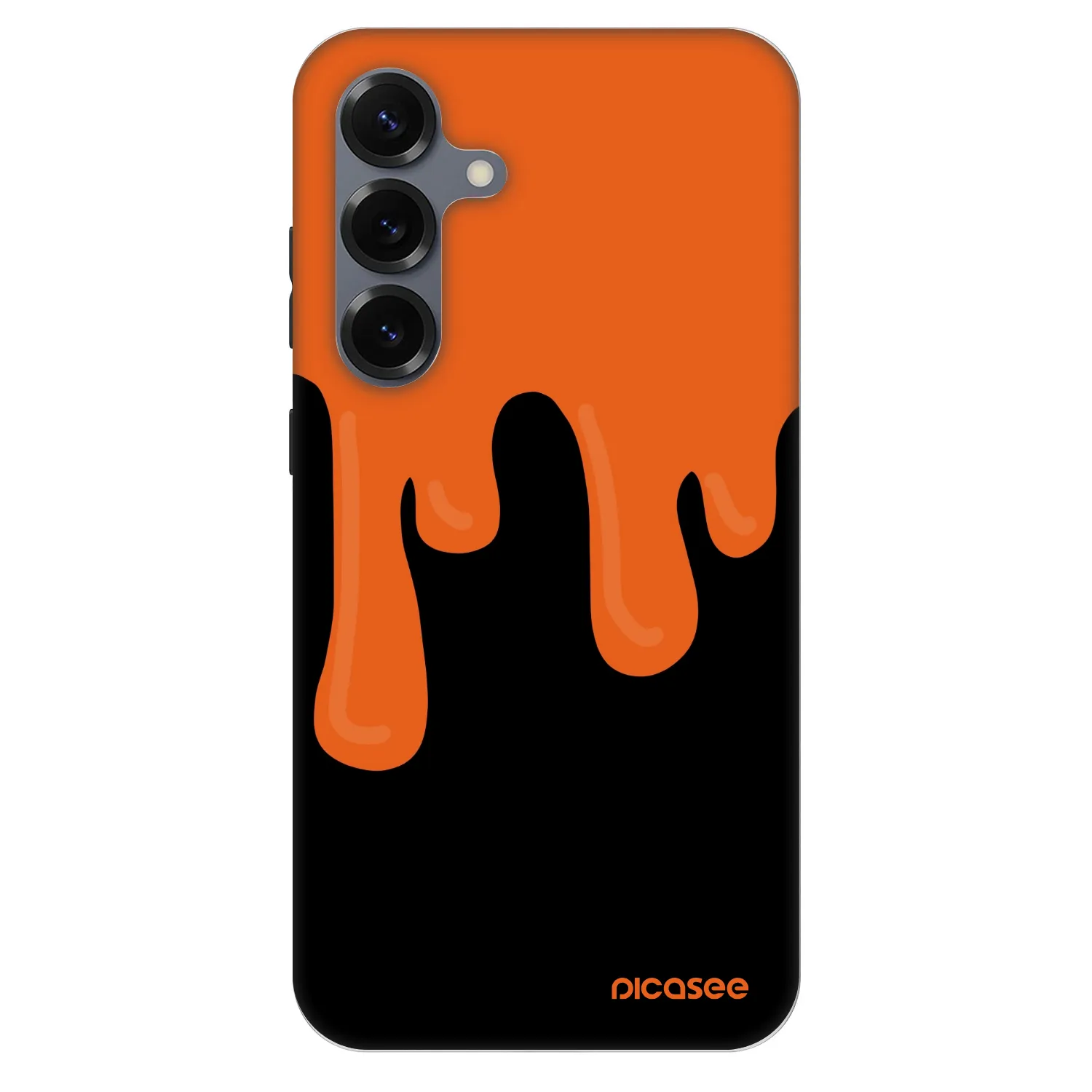 Picasee Fashion Case PowerShare pro Samsung Galaxy S25+ 5G - Orange spooky
