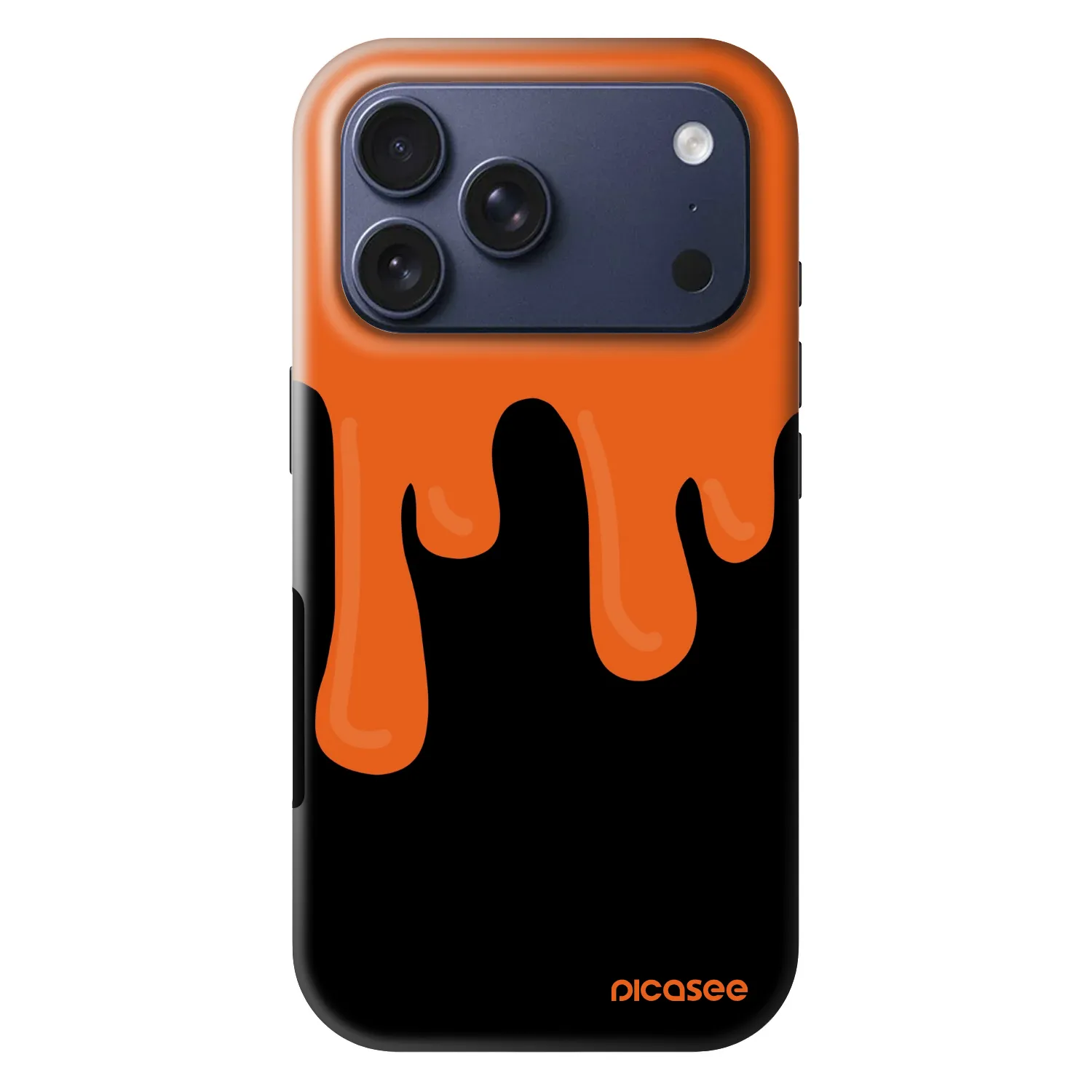 Picasee Fashion Case MagSafe για Apple iPhone 17 Pro - Orange spooky