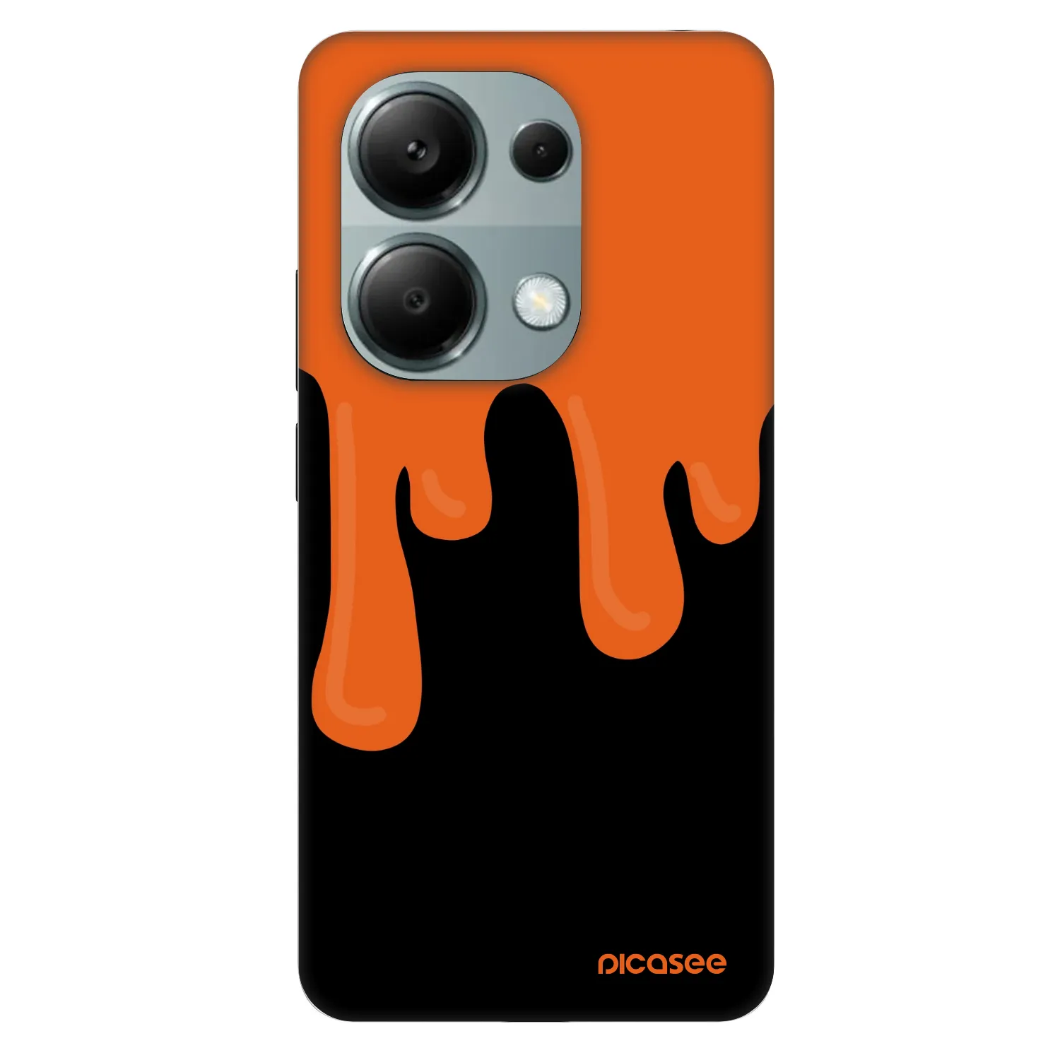 Picasee Fashion Case για Xiaomi Redmi Note 13 Pro 4G - Orange spooky