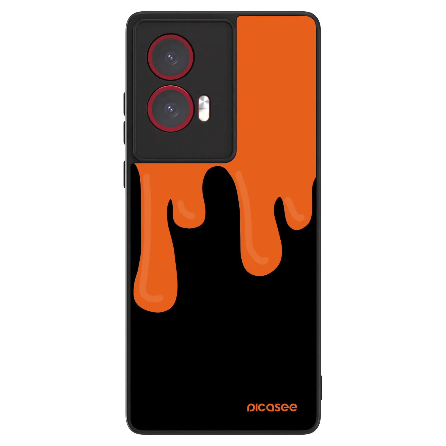 Picasee ULTIMATE CASE για Motorola Edge 50 Fusion - Orange spooky