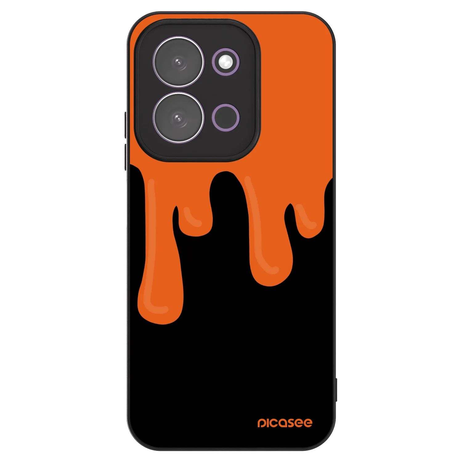 Picasee ULTIMATE CASE για Xiaomi Redmi 15C 5G - Orange spooky
