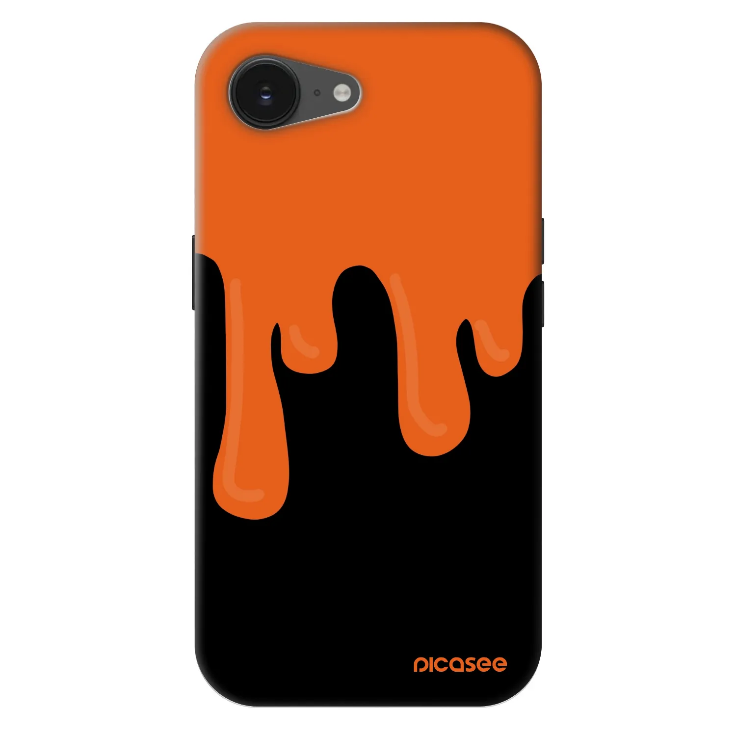 Picasee Fashion Case MagSafe για Apple iPhone 17e - Orange spooky