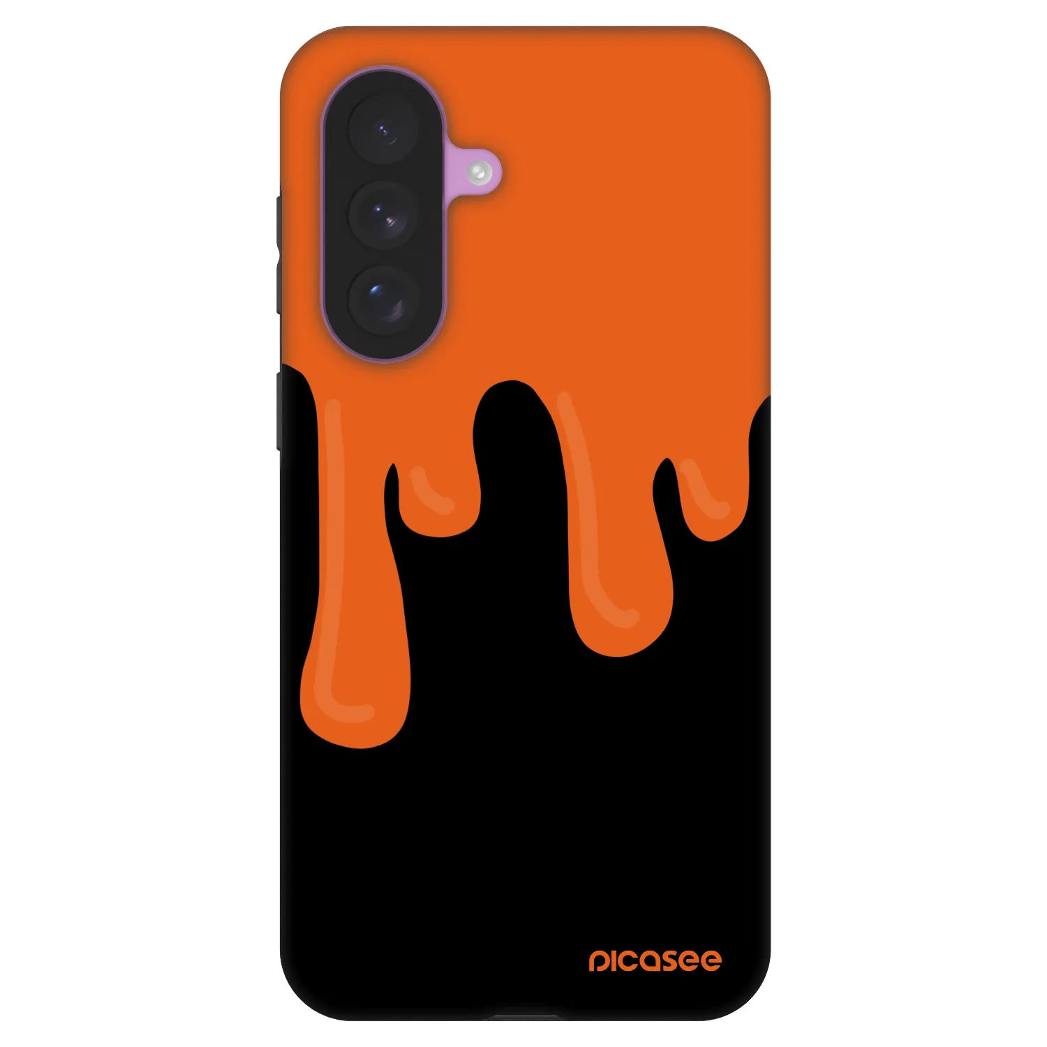Picasee Fashion Case για Samsung Galaxy A57 5G - Orange spooky