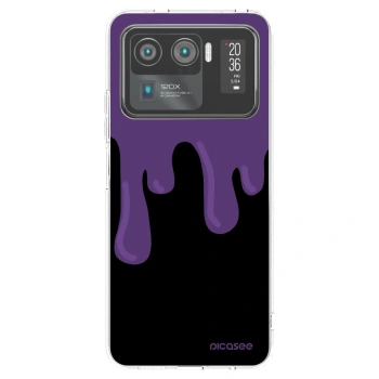 Picasee διαφανής θήκη σιλικόνης Xiaomi Mi 11 Ultra - Purple spooky