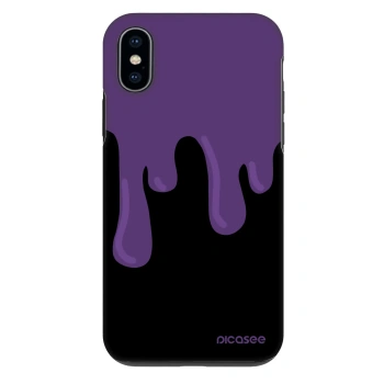 Θήκη για Apple iPhone X/XS - Purple spooky