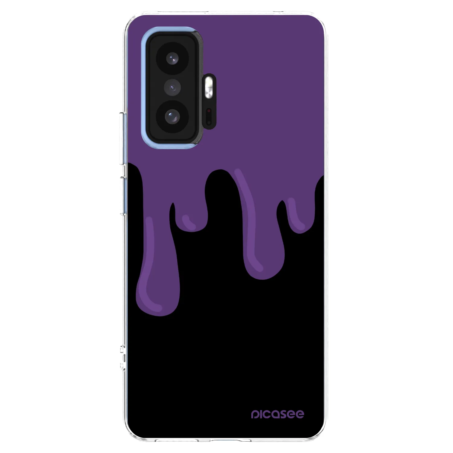 Picasee διαφανής θήκη σιλικόνης Xiaomi 11T - Purple spooky