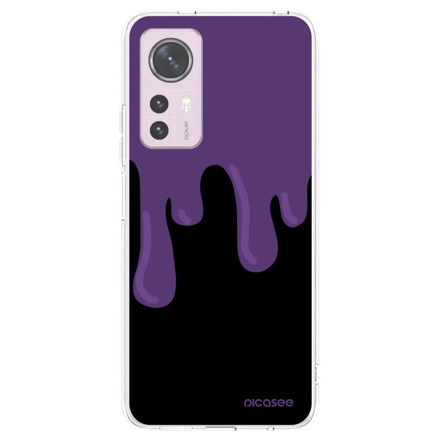 Picasee διαφανής θήκη σιλικόνης Xiaomi 12 - Purple spooky
