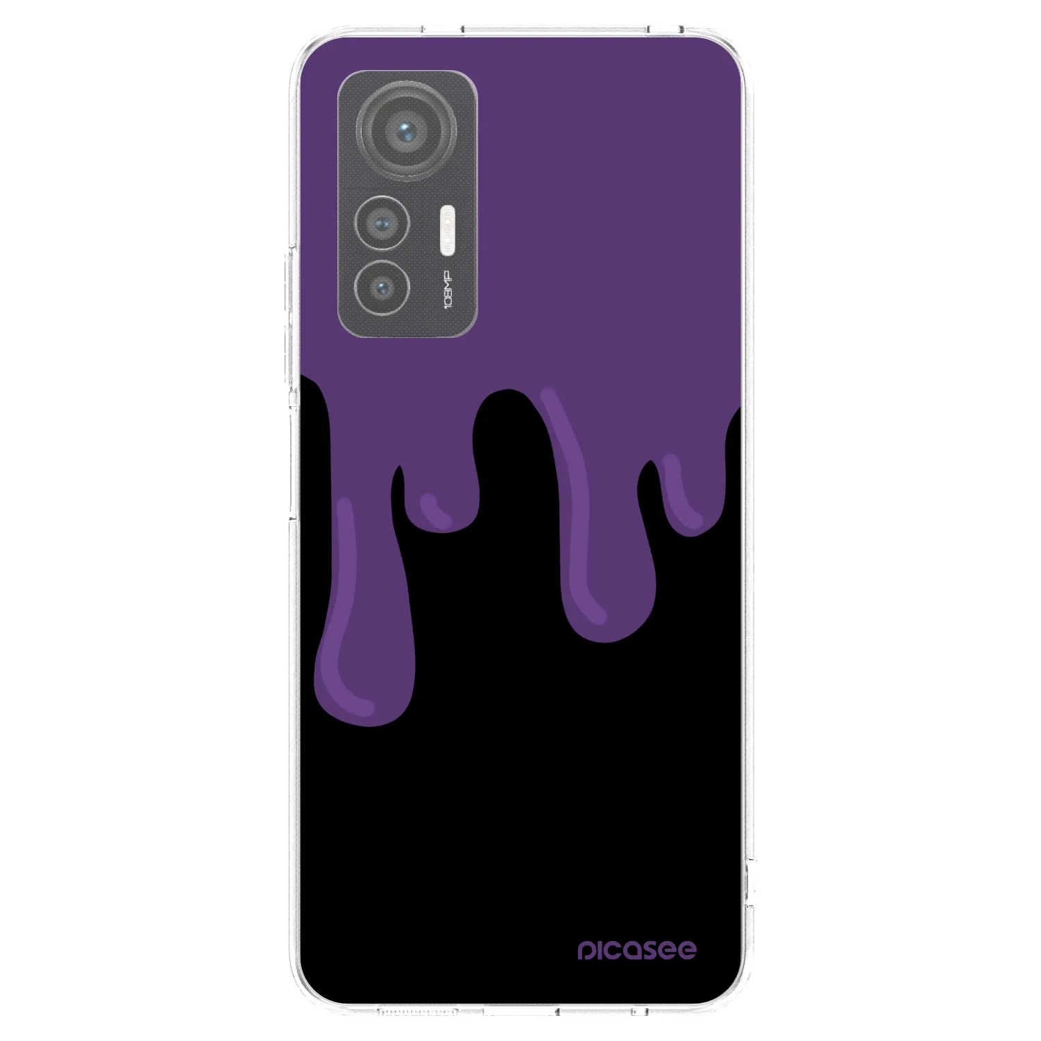Picasee διαφανής θήκη σιλικόνης Xiaomi 12 Lite - Purple spooky