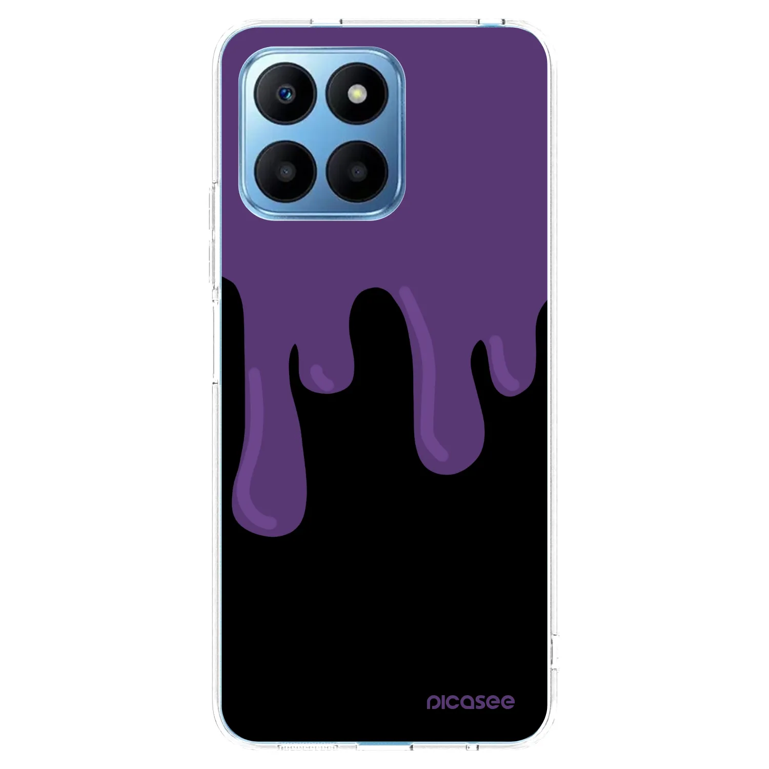 Picasee διαφανής θήκη σιλικόνης Honor 70 Lite - Purple spooky