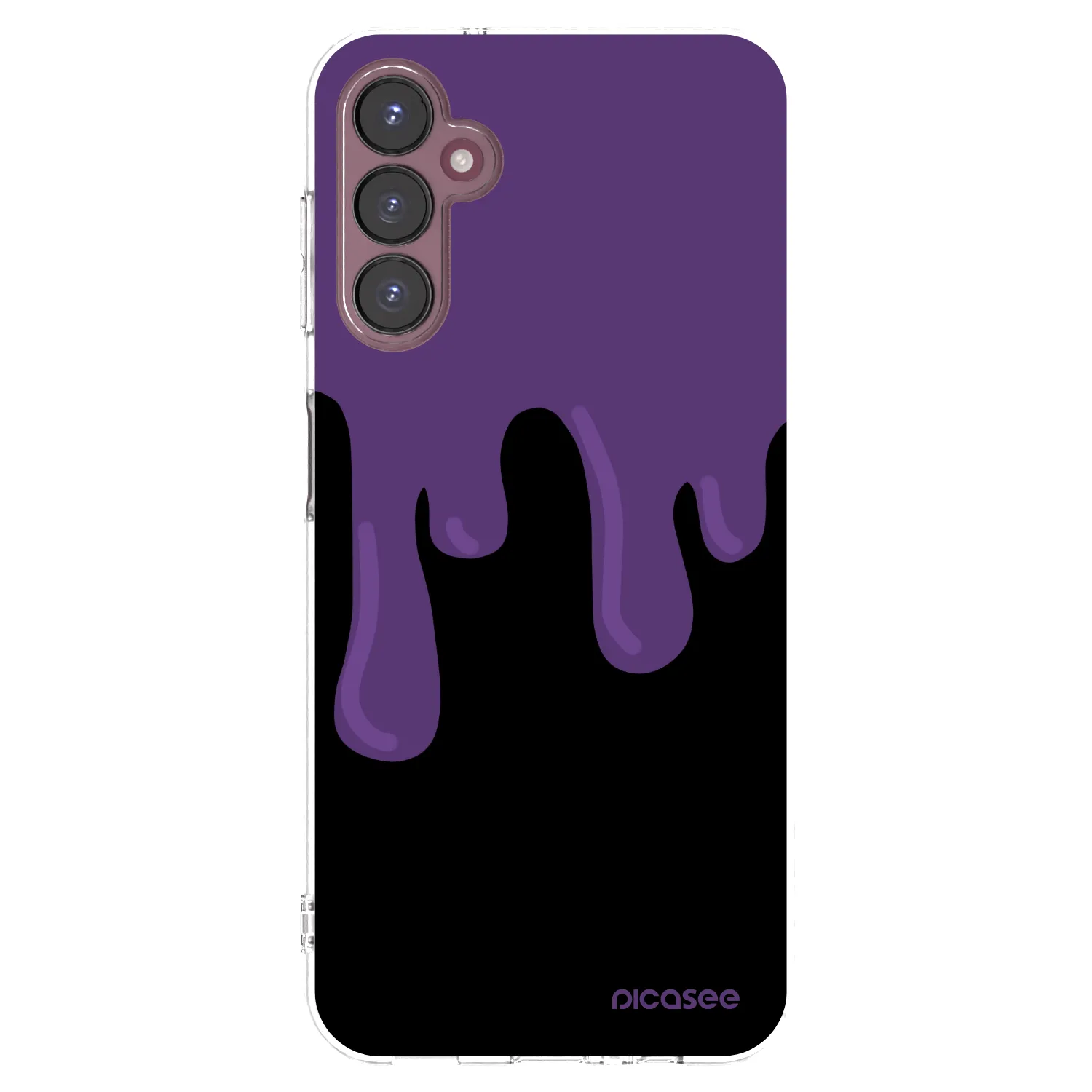 Picasee διαφανής θήκη σιλικόνης Samsung Galaxy A05s A057G - Purple spooky