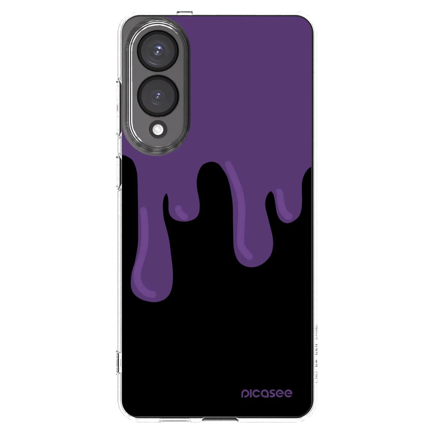 Picasee διαφανής θήκη σιλικόνης Samsung Galaxy S25 Edge 5G - Purple spooky