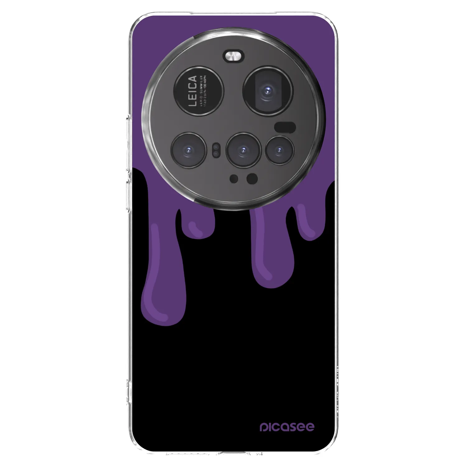 Picasee διαφανής θήκη σιλικόνης Xiaomi 15 Ultra - Purple spooky
