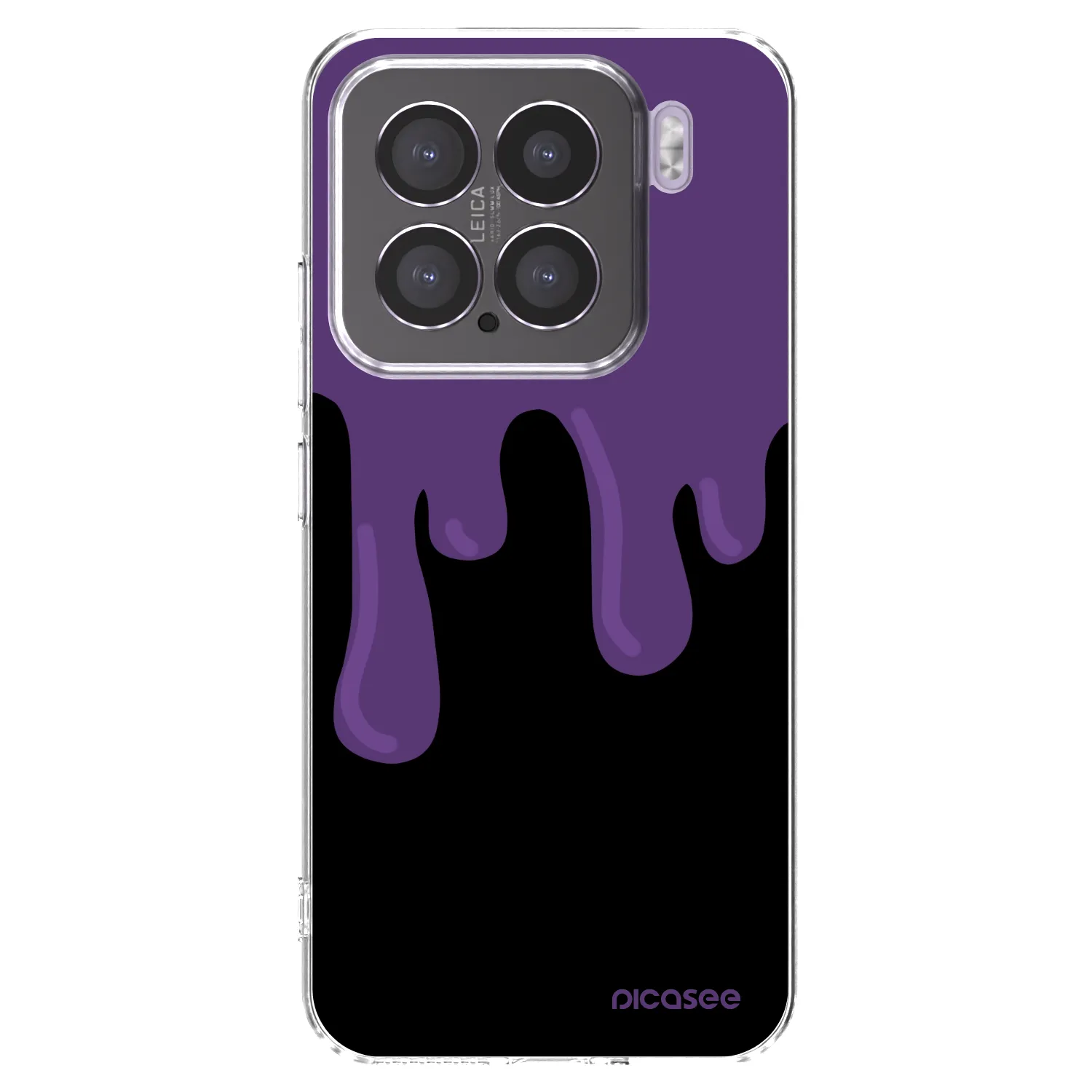 Picasee διαφανής θήκη σιλικόνης Xiaomi 15 - Purple spooky