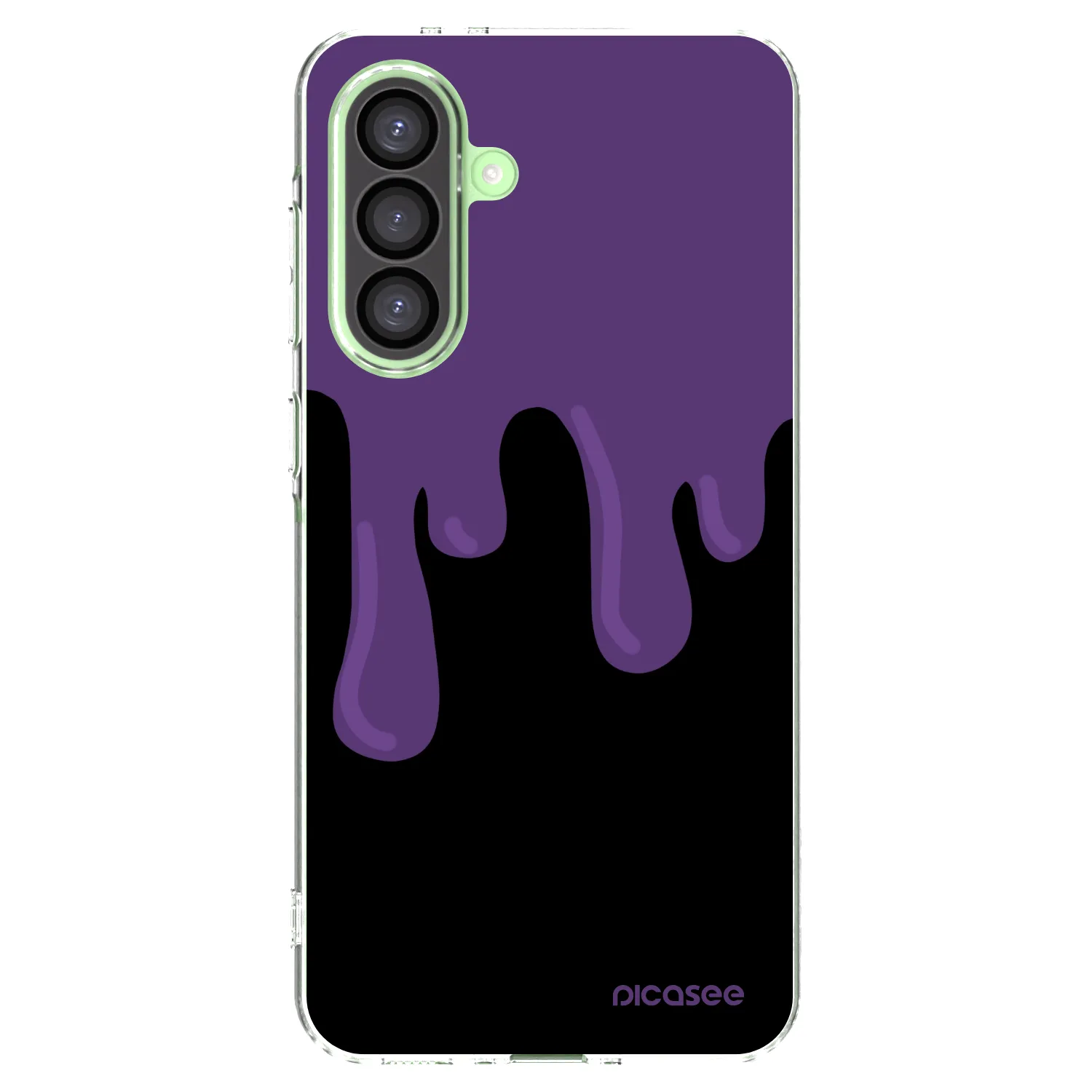 Picasee διαφανής θήκη σιλικόνης Samsung Galaxy A26 5G A266B - Purple spooky