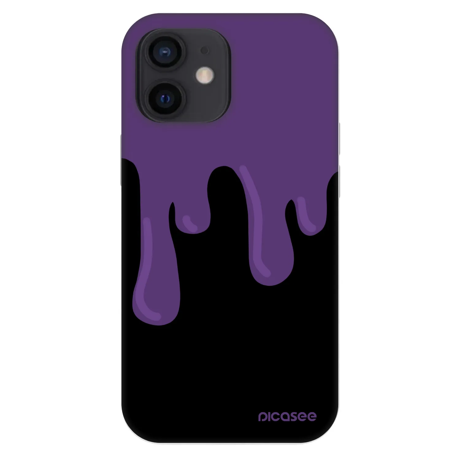 Picasee Fashion Case για Apple iPhone 12 mini - Purple spooky