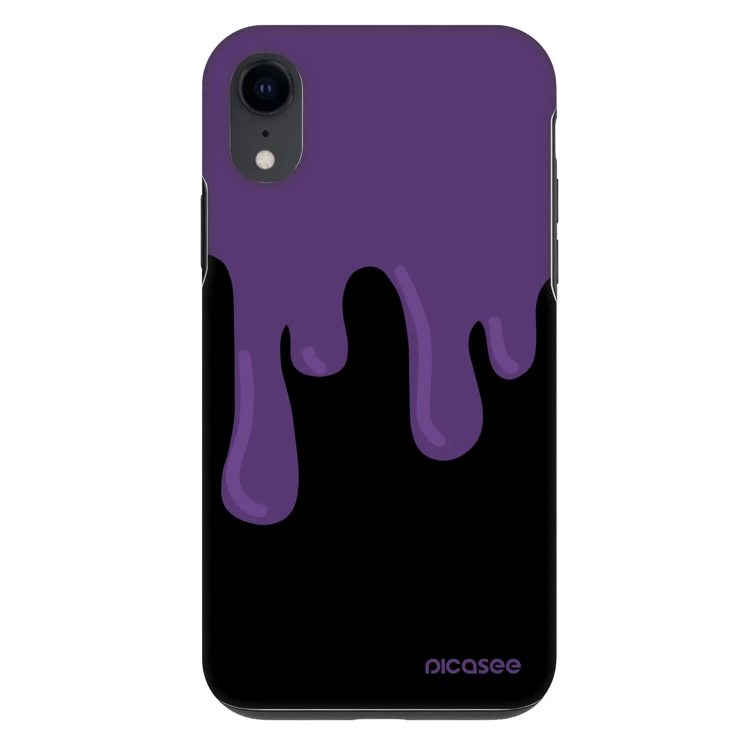 Picasee Fashion Case για Apple iPhone XR - Purple spooky