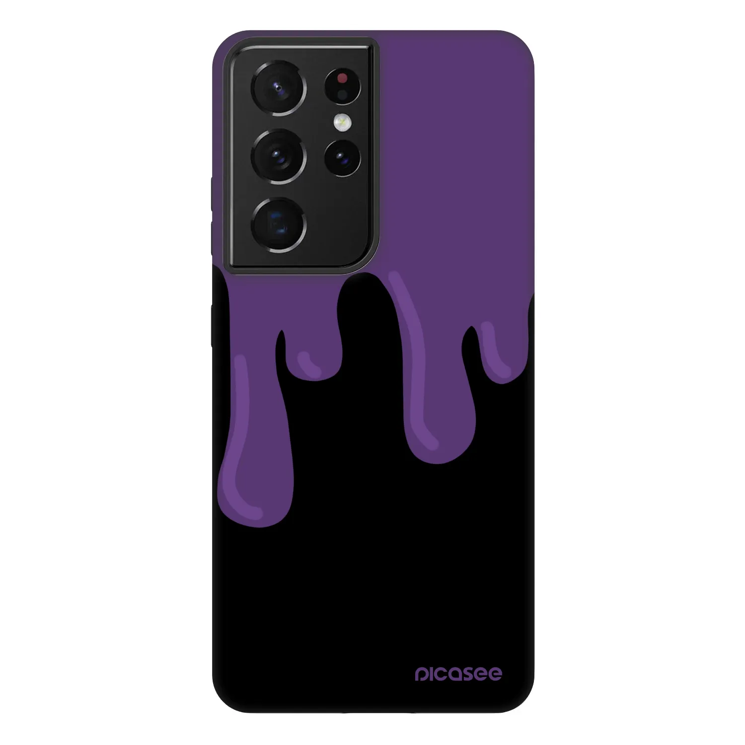 Picasee Fashion Case για Samsung Galaxy S21 Ultra 5G G998B - Purple spooky
